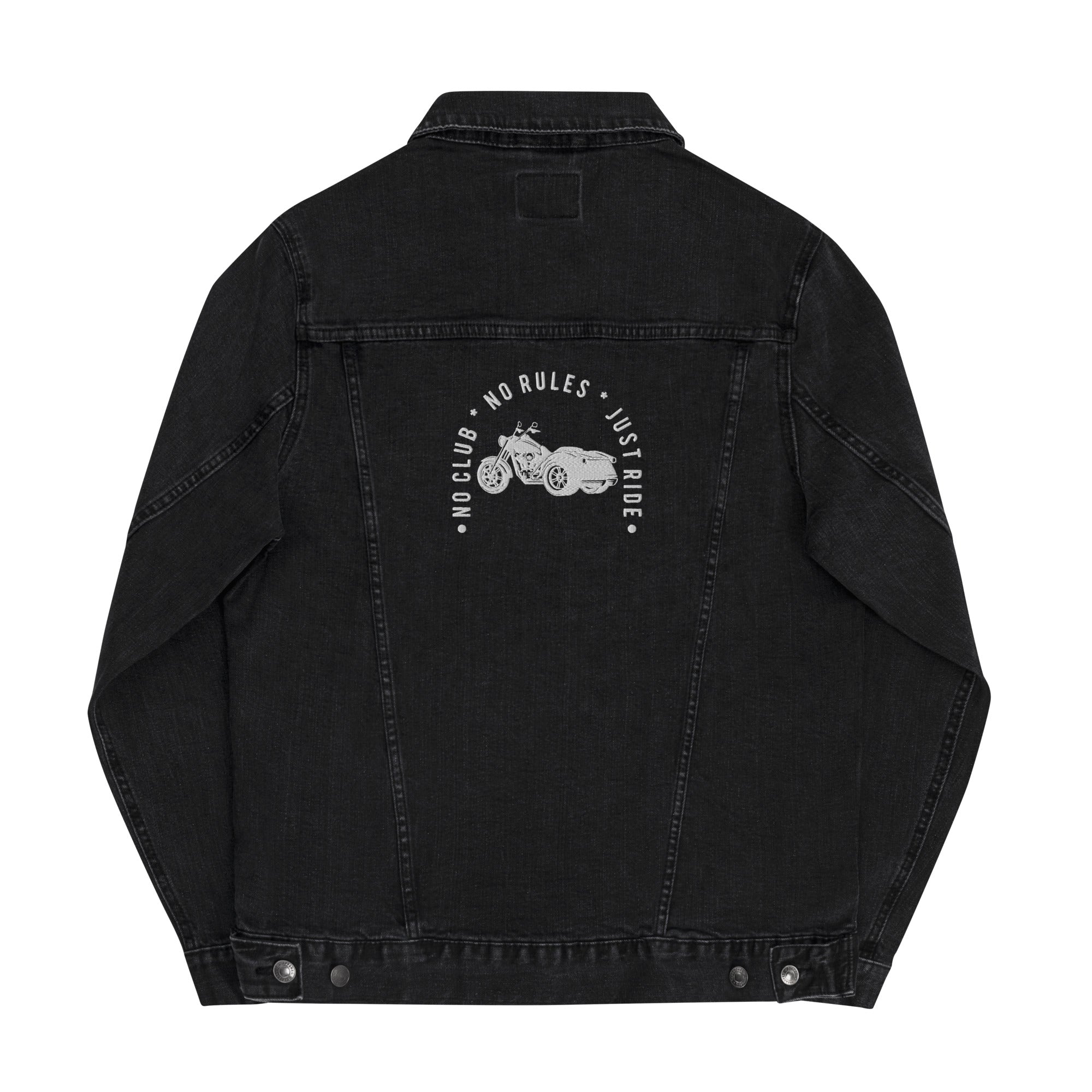 N2J trike no logo Unisex denim jacket