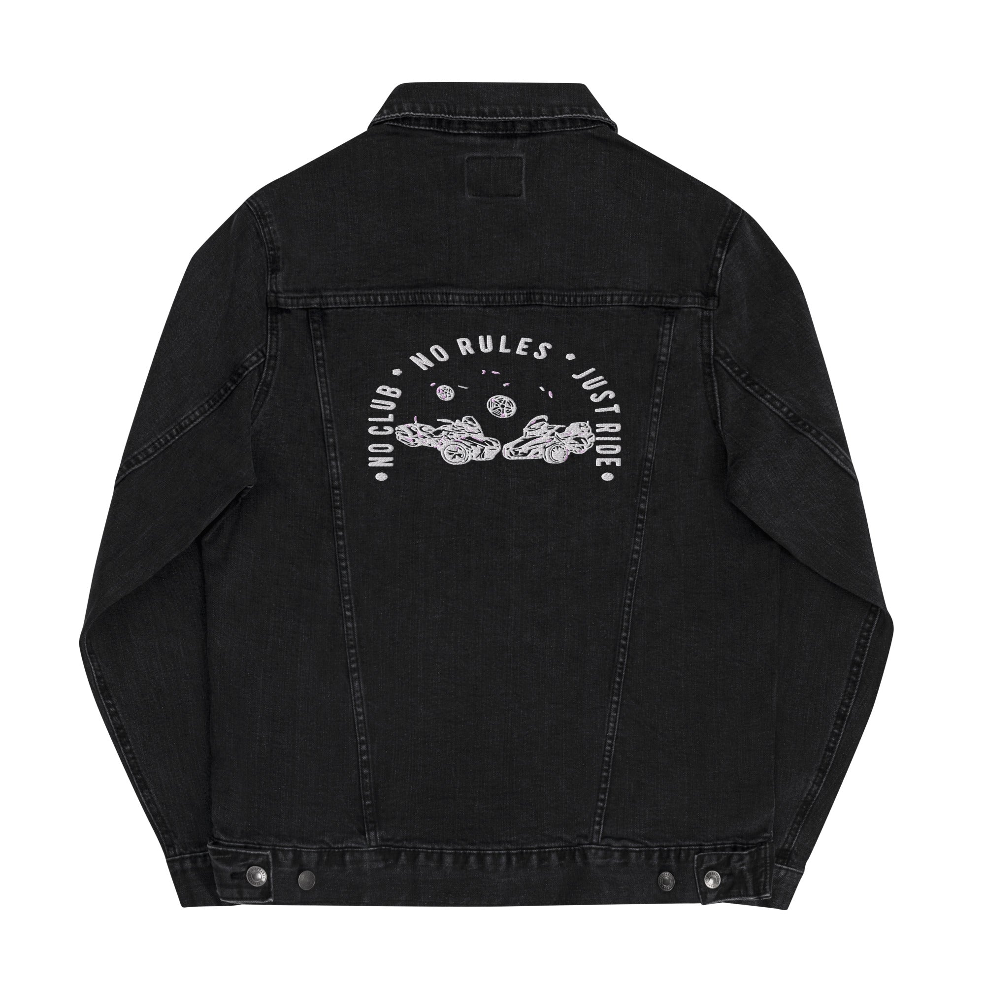 N2J 3 Bikes No logo Unisex denim jacket