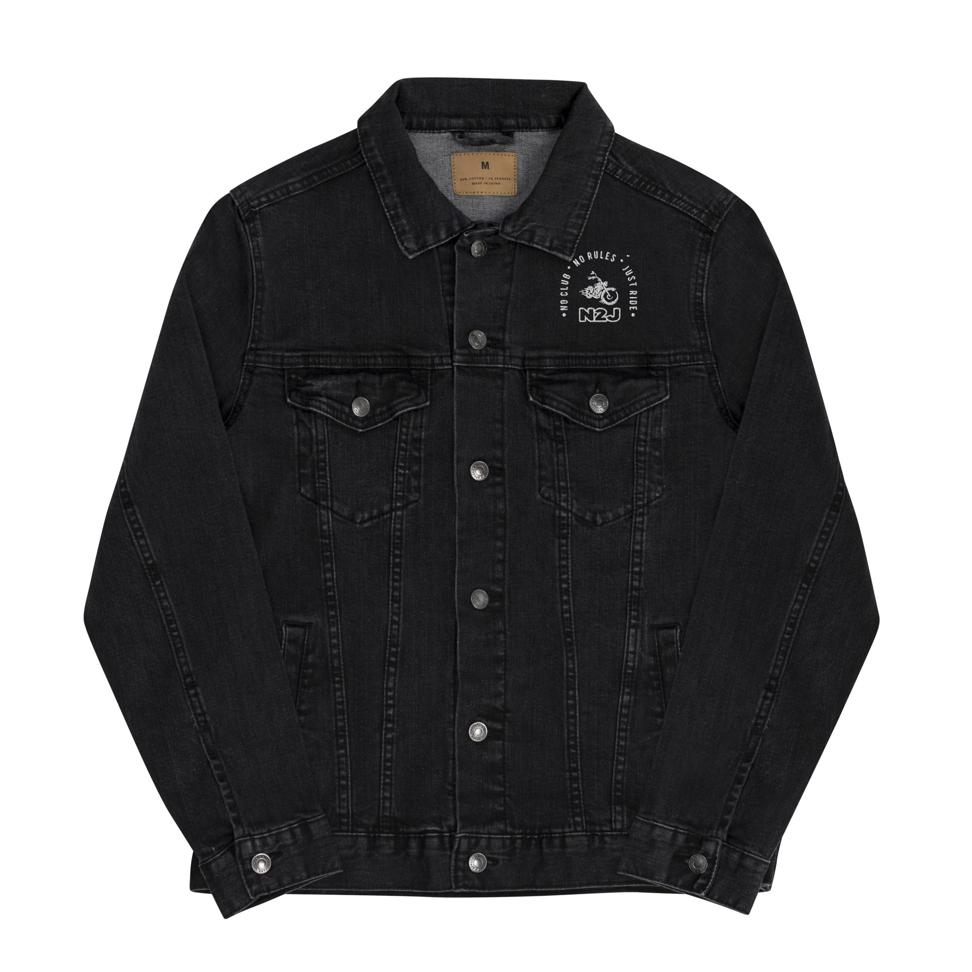 N2J Hot 2 Unisex denim jacket