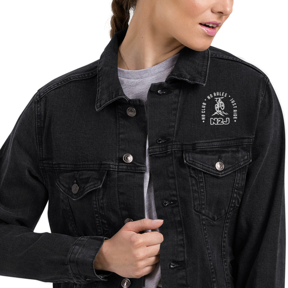 N2J Bicycle  Unisex denim jacket