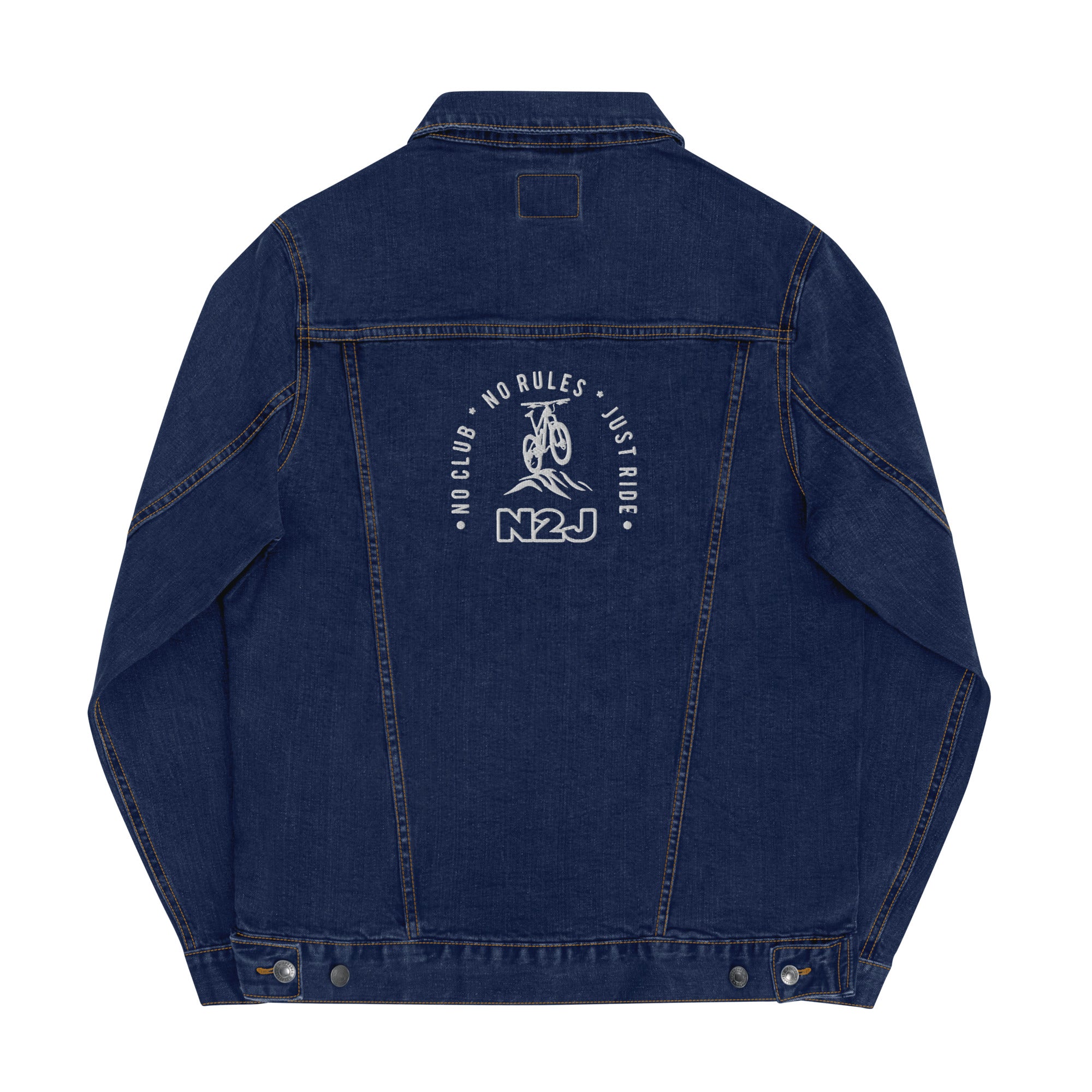 N2J Bicycle  Unisex denim jacket