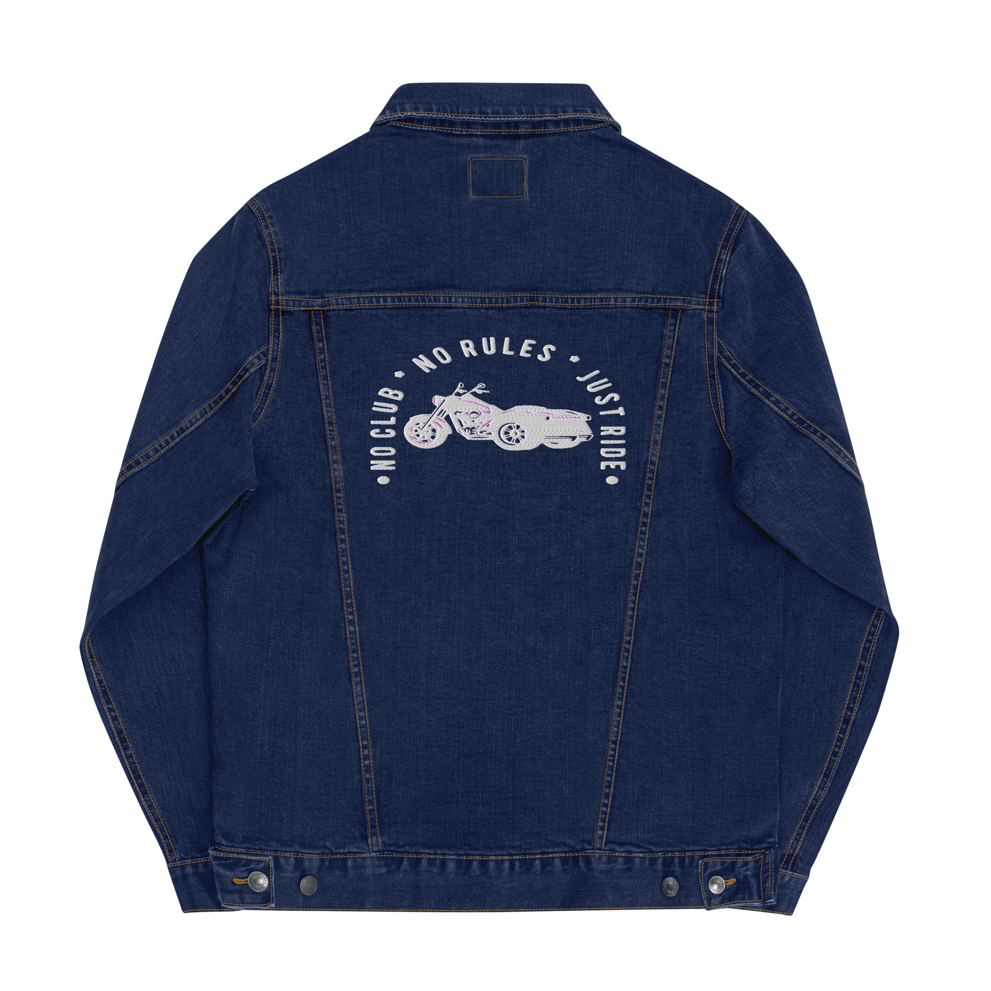 N2J trike no logo Unisex denim jacket