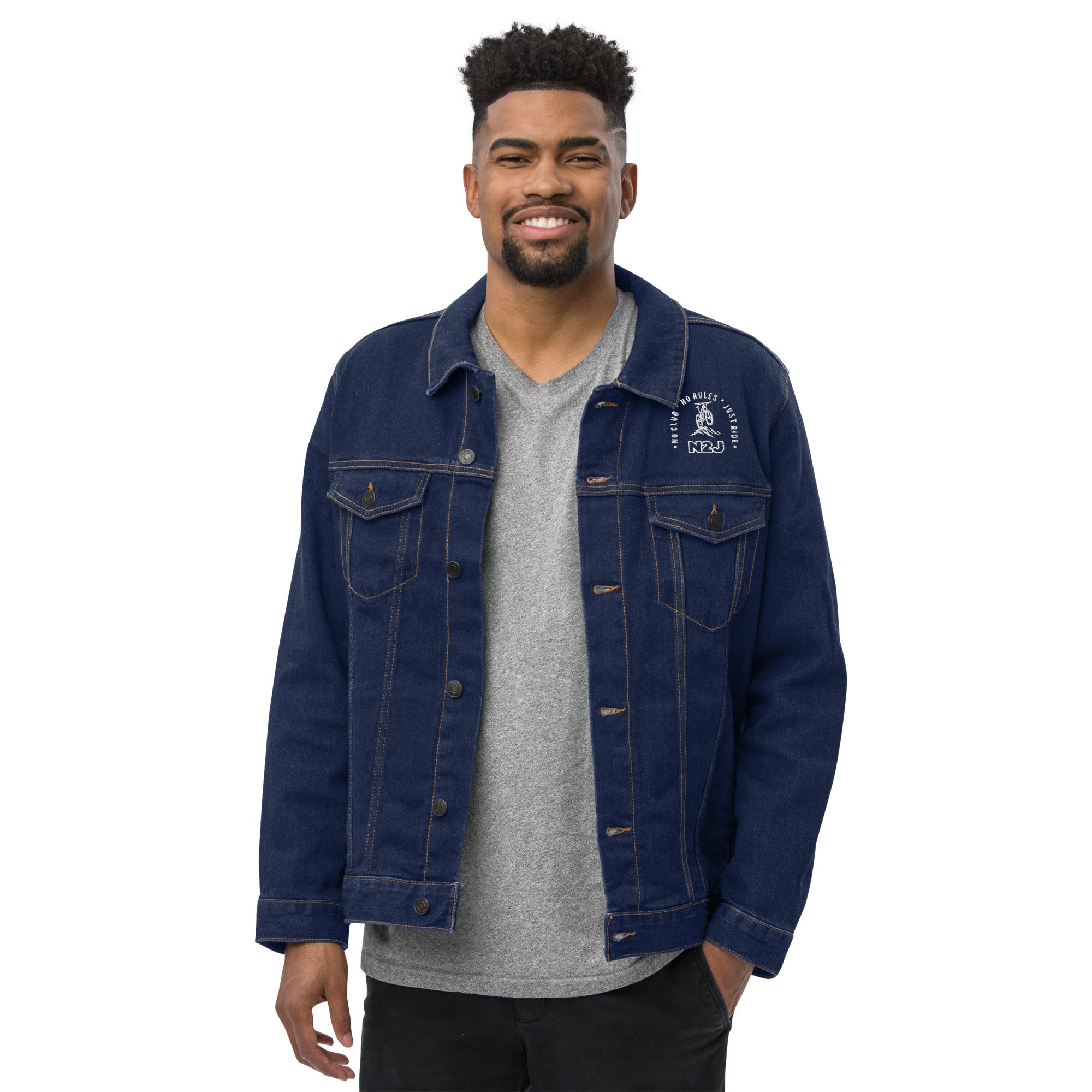 N2J Bicycle  Unisex denim jacket