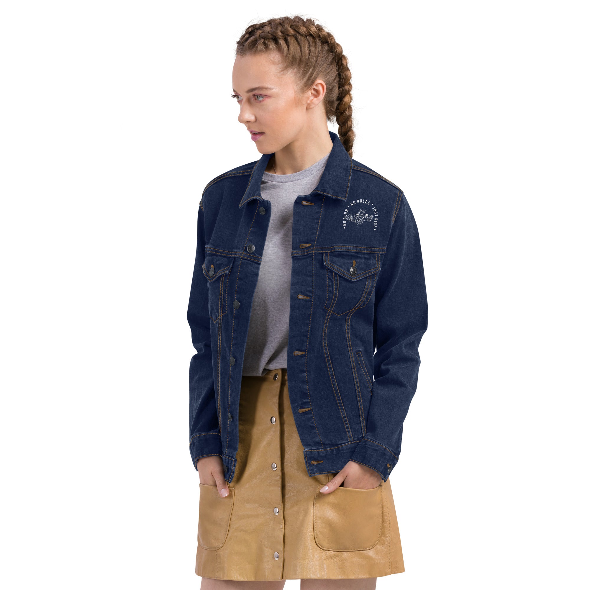 N2J Ryker no logo Unisex denim jacket