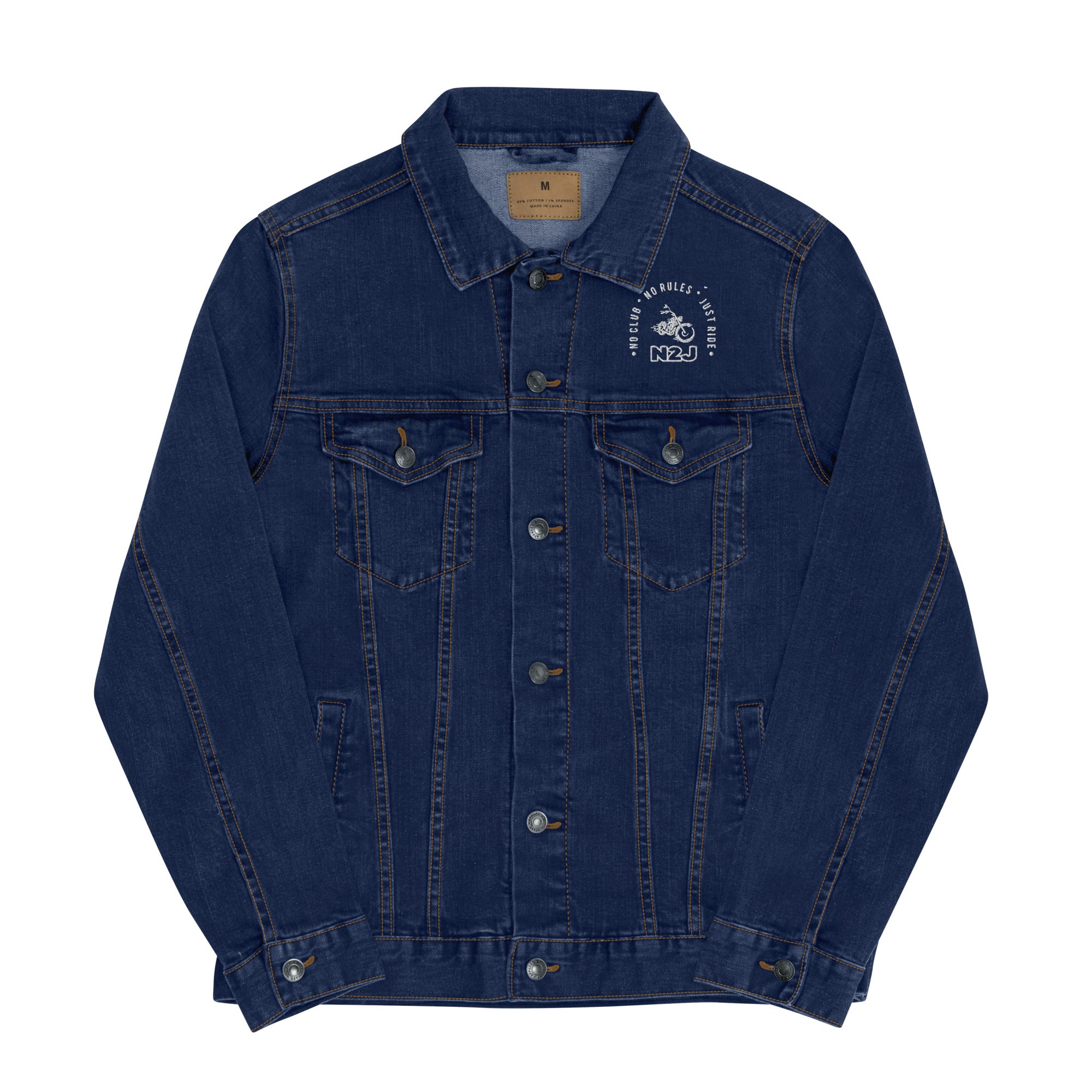 N2J Hot 2 Unisex denim jacket