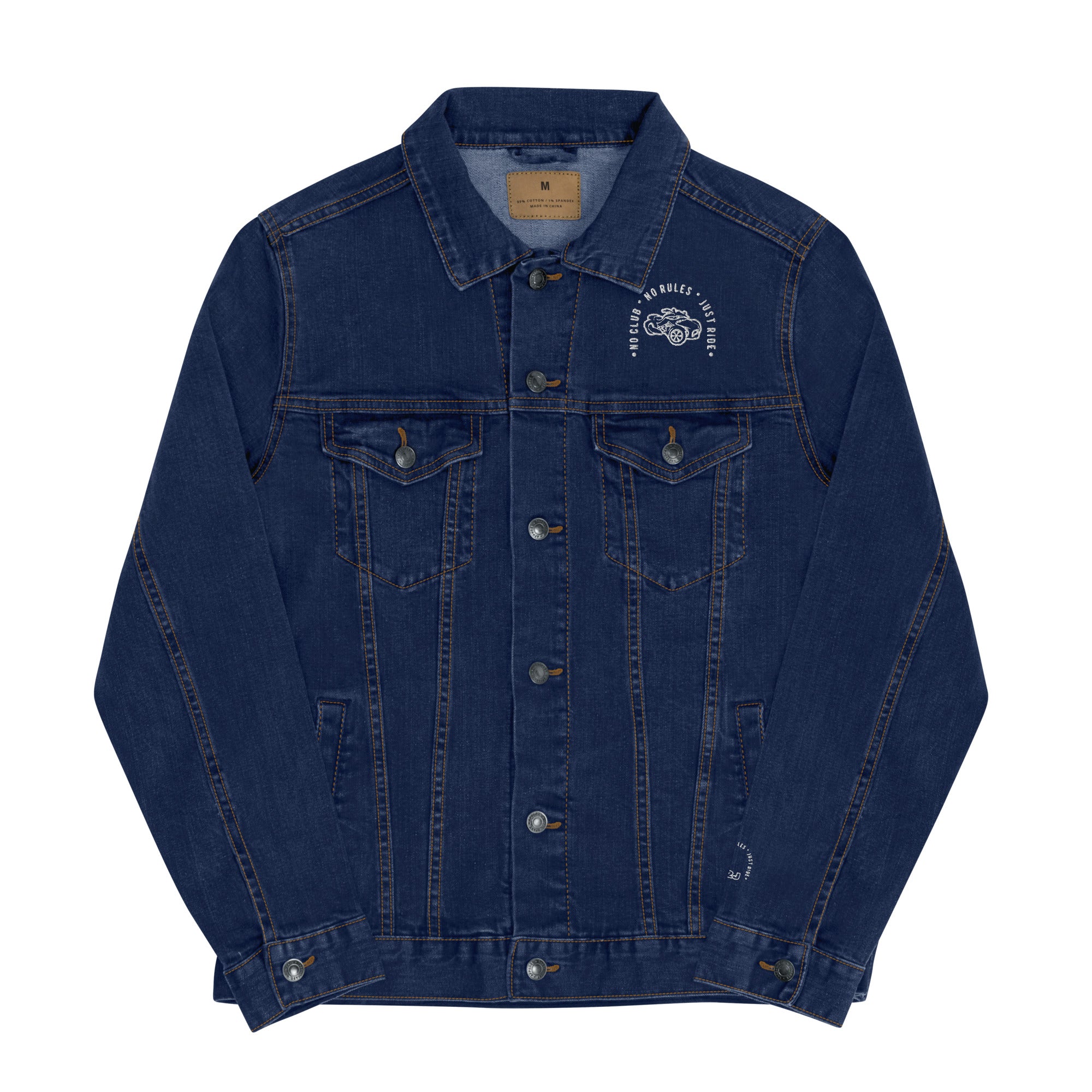 N2J No Logo Unisex denim jacket