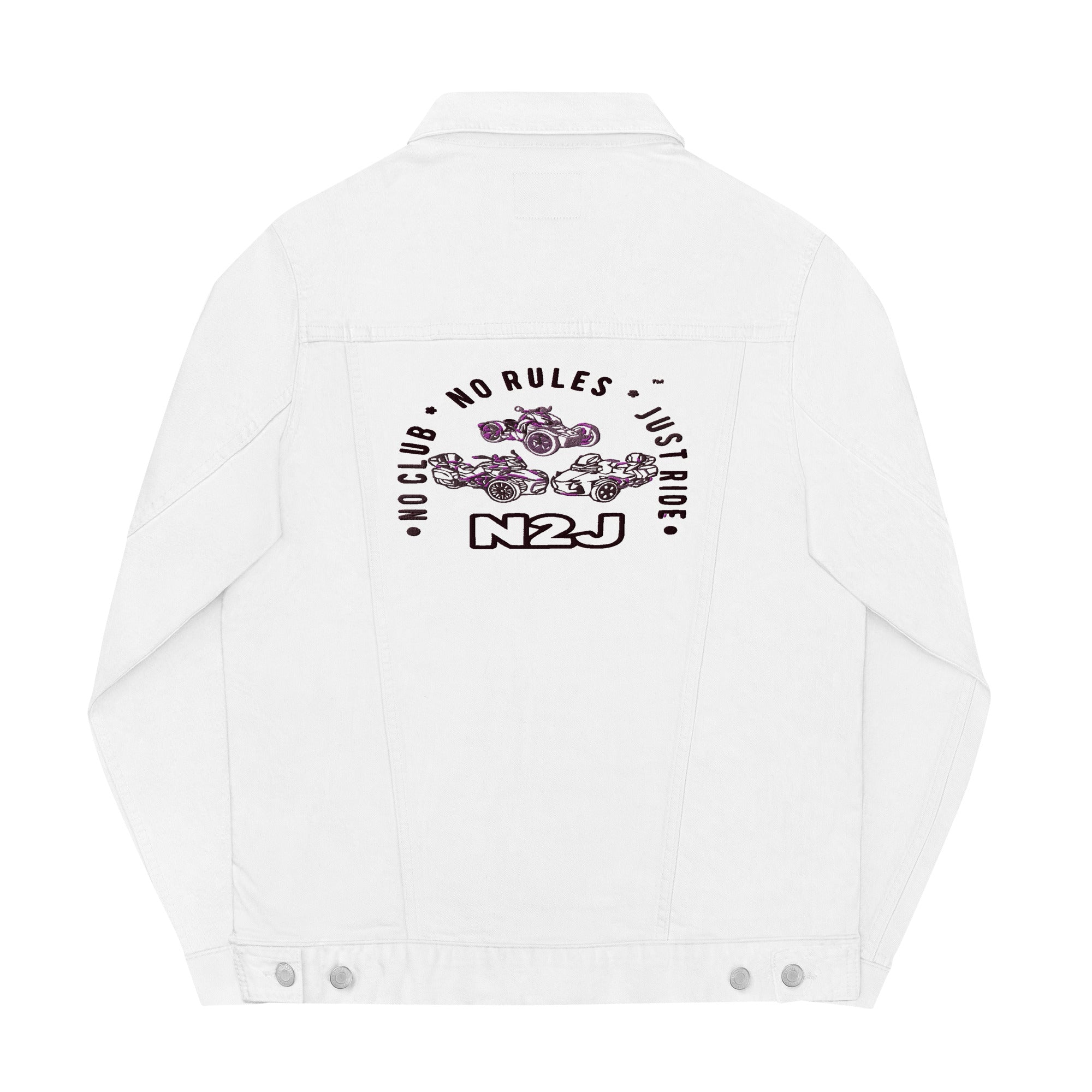 N2J 3 Wheels Newer Unisex denim jacket