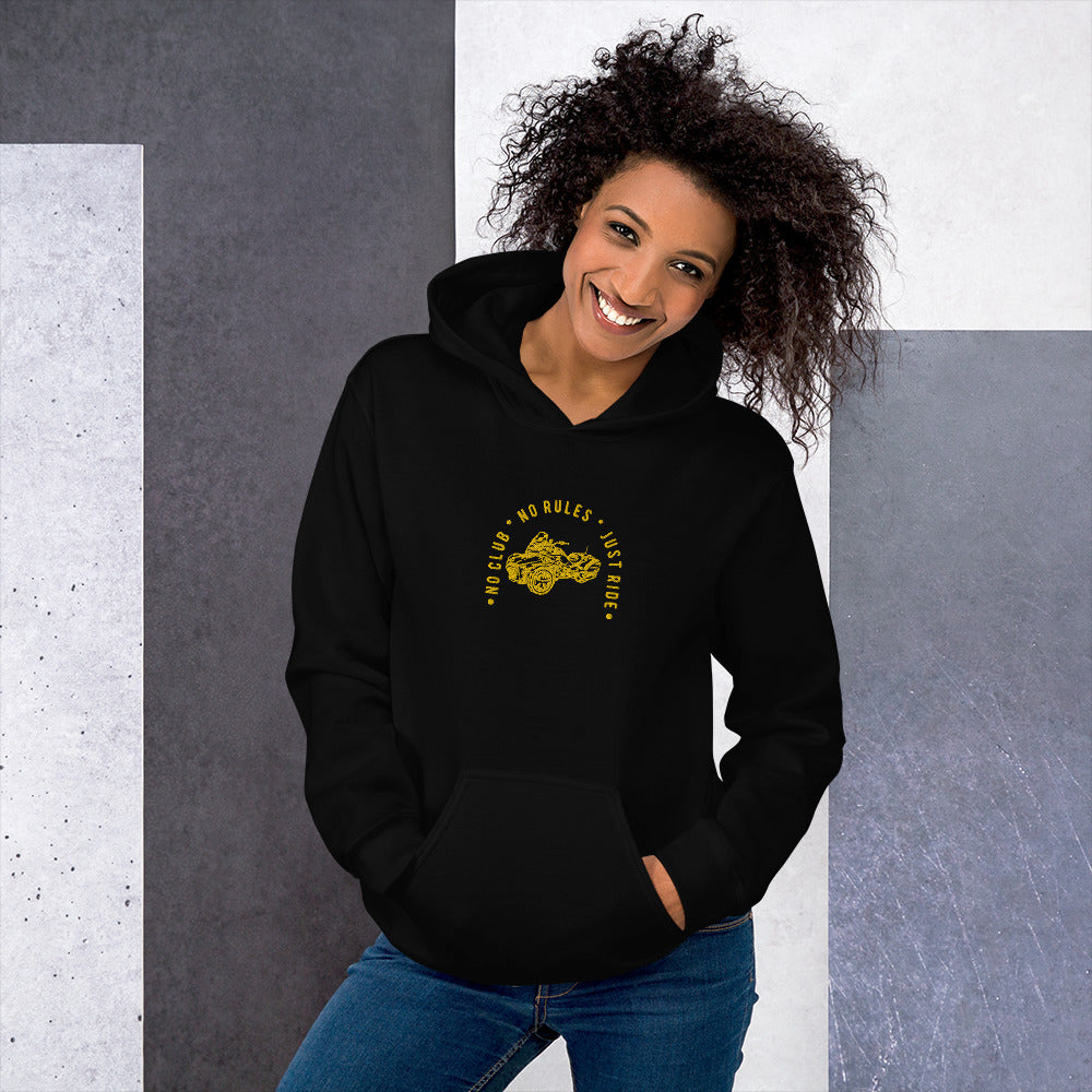 Unisex Embroidered Hoodie