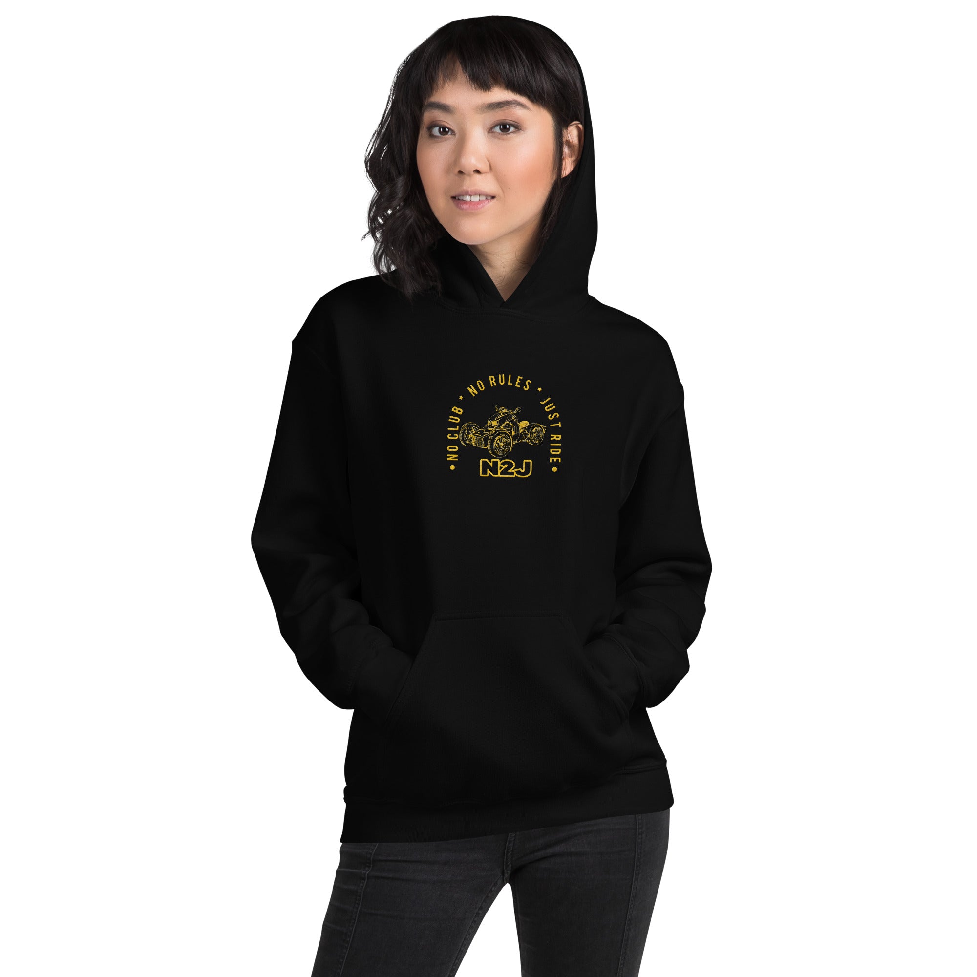 Unisex Embroidered Hoodie