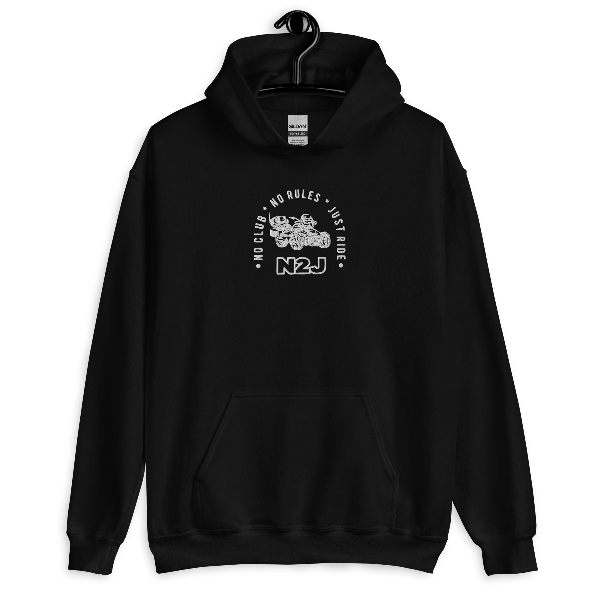 Unisex Embroidered Hoodie