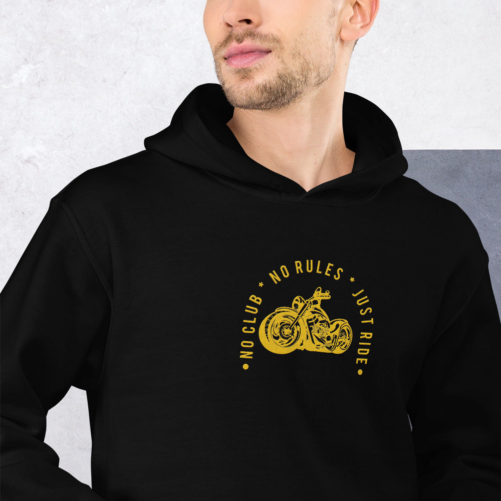 Unisex Embroidered Hoodie