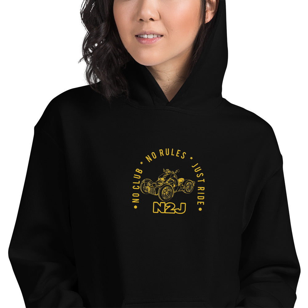 Unisex Embroidered Hoodie