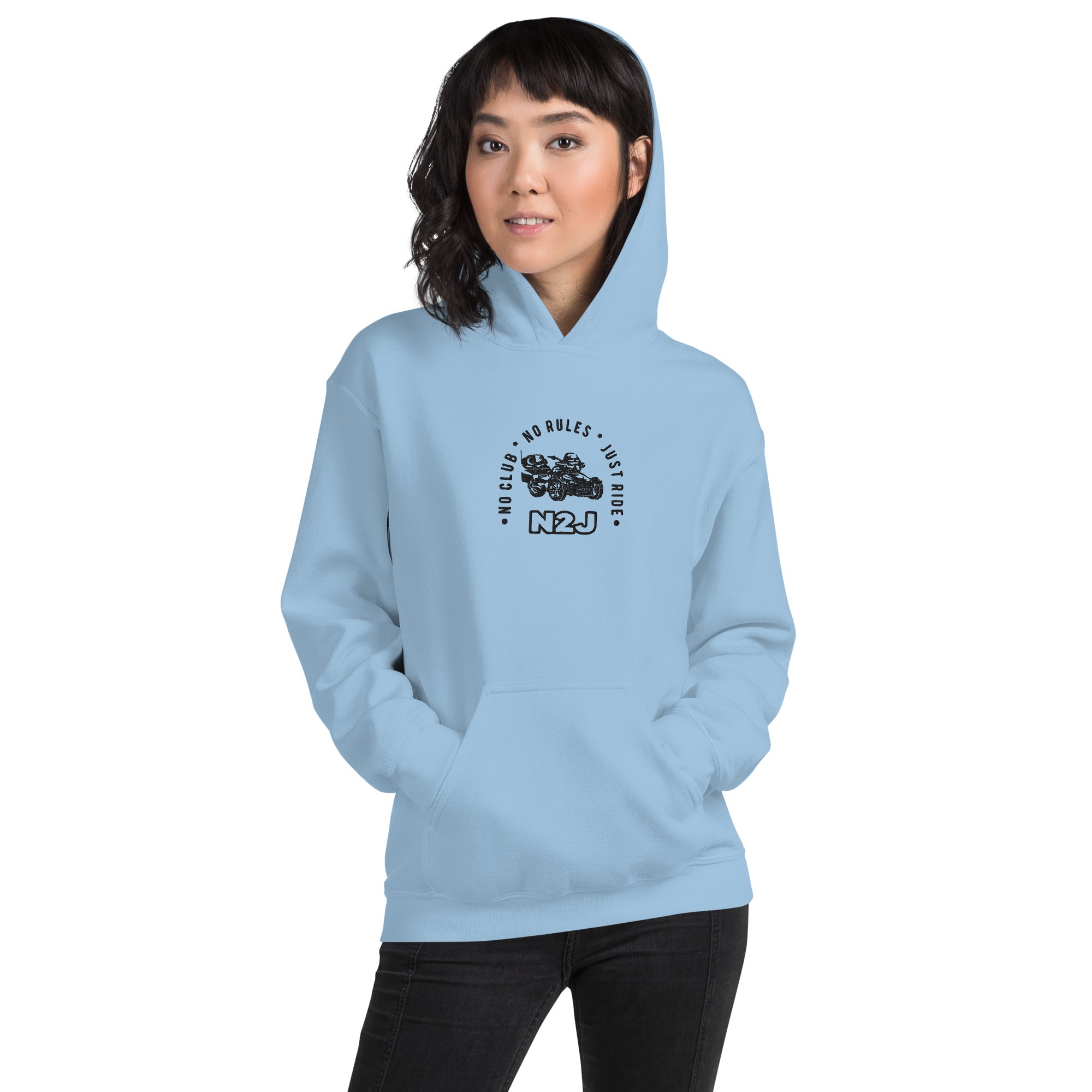 Unisex Embroidered Hoodie