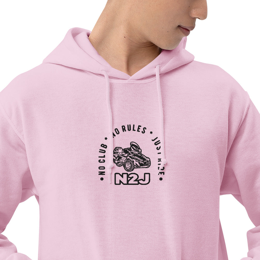 Unisex Embroidered Hoodie