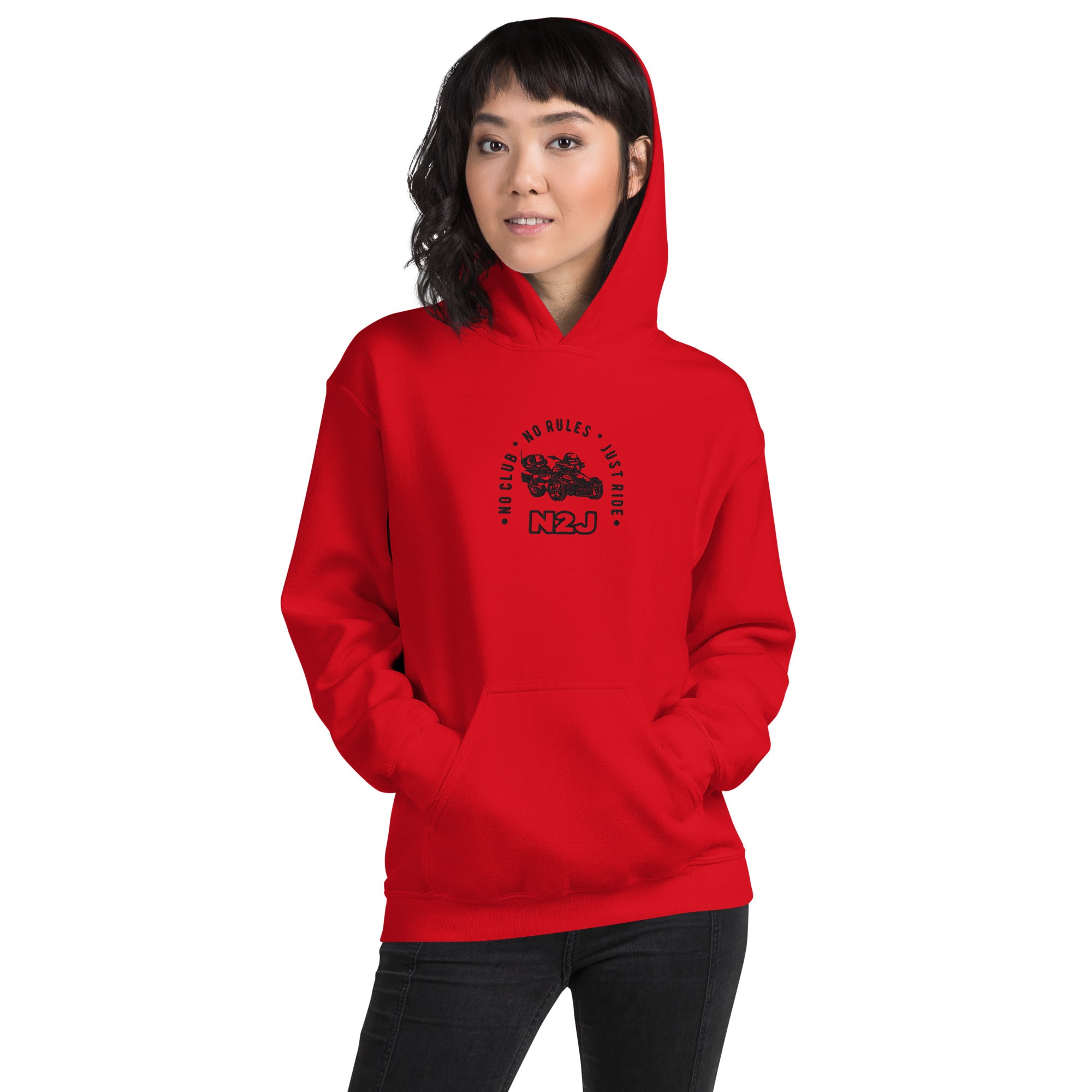 Unisex Embroidered Hoodie