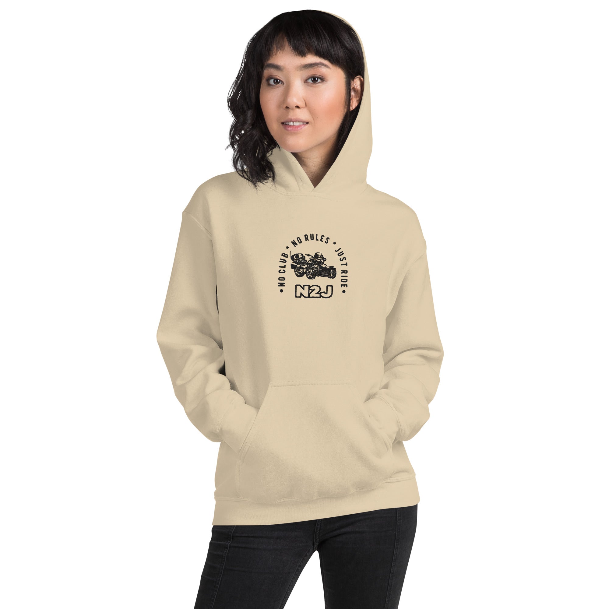 Unisex Embroidered Hoodie