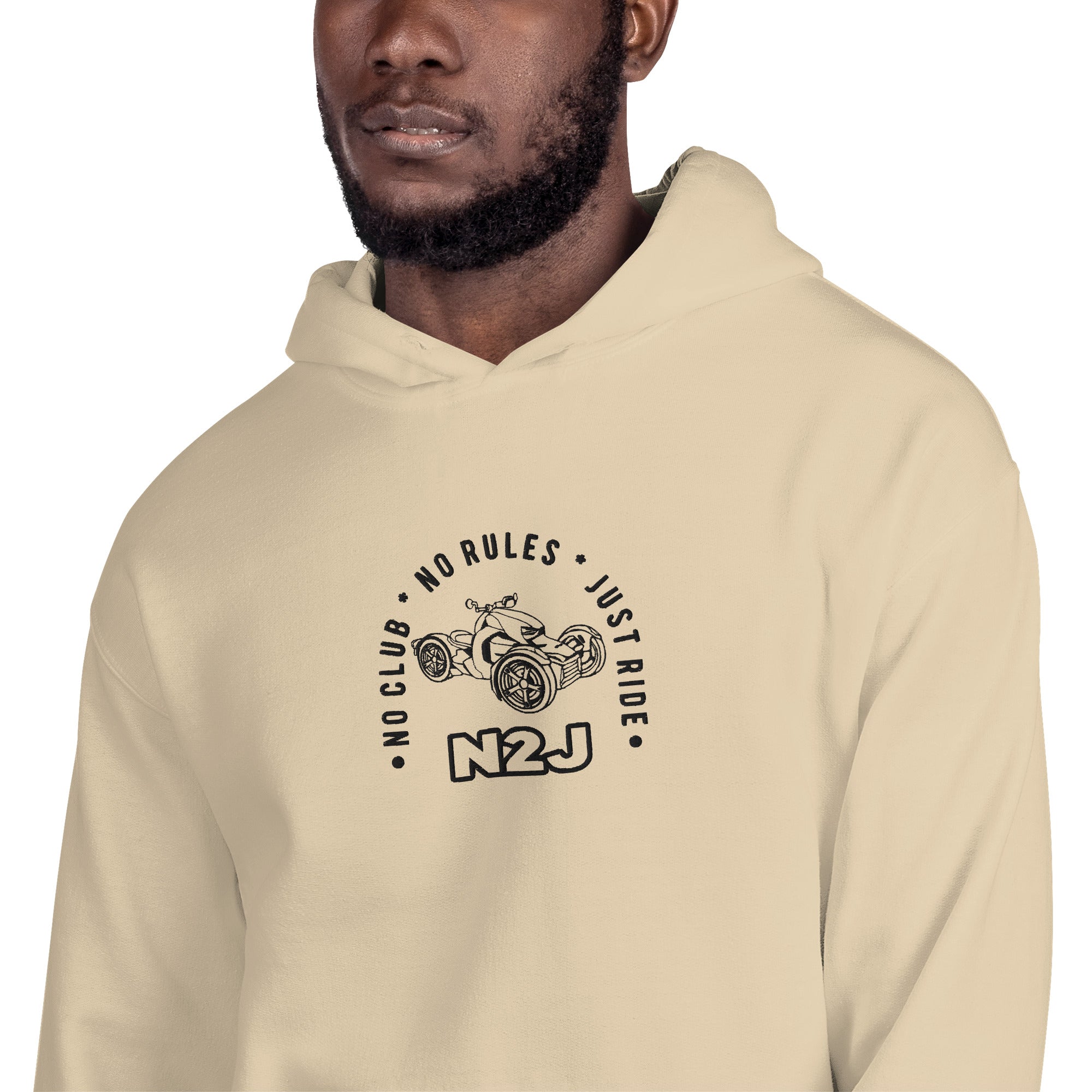 Unisex Embroidered Hoodie