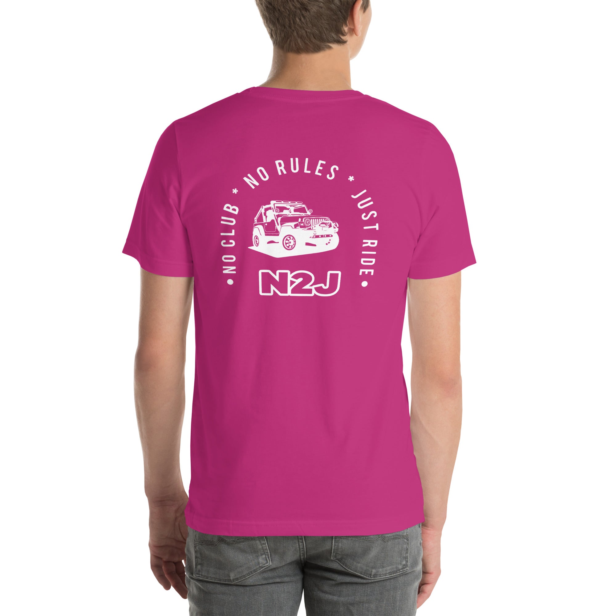 N2J Jeep Embroidery Unisex T-shirt