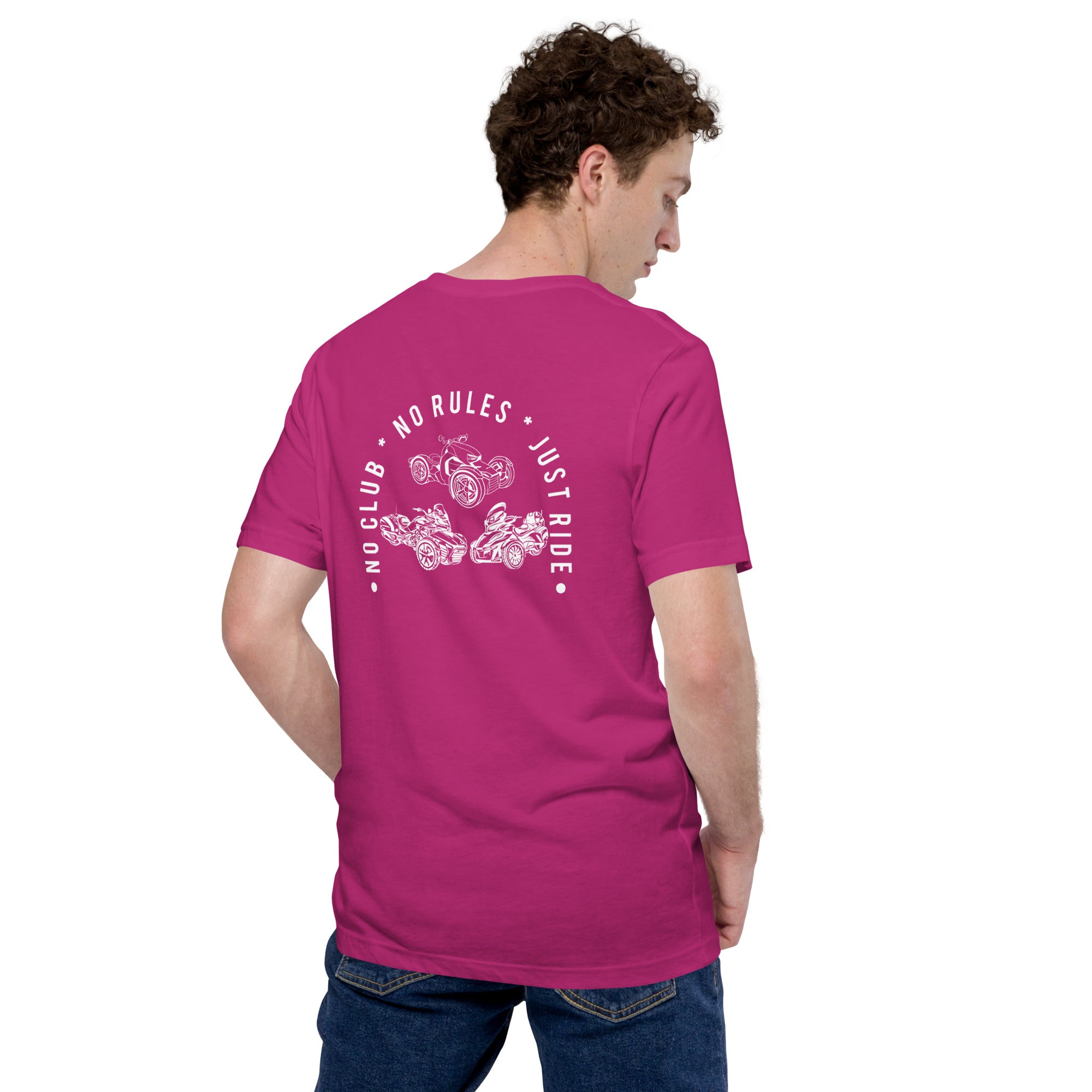 N2J 3 Bikes No Logo Unisex T-shirt