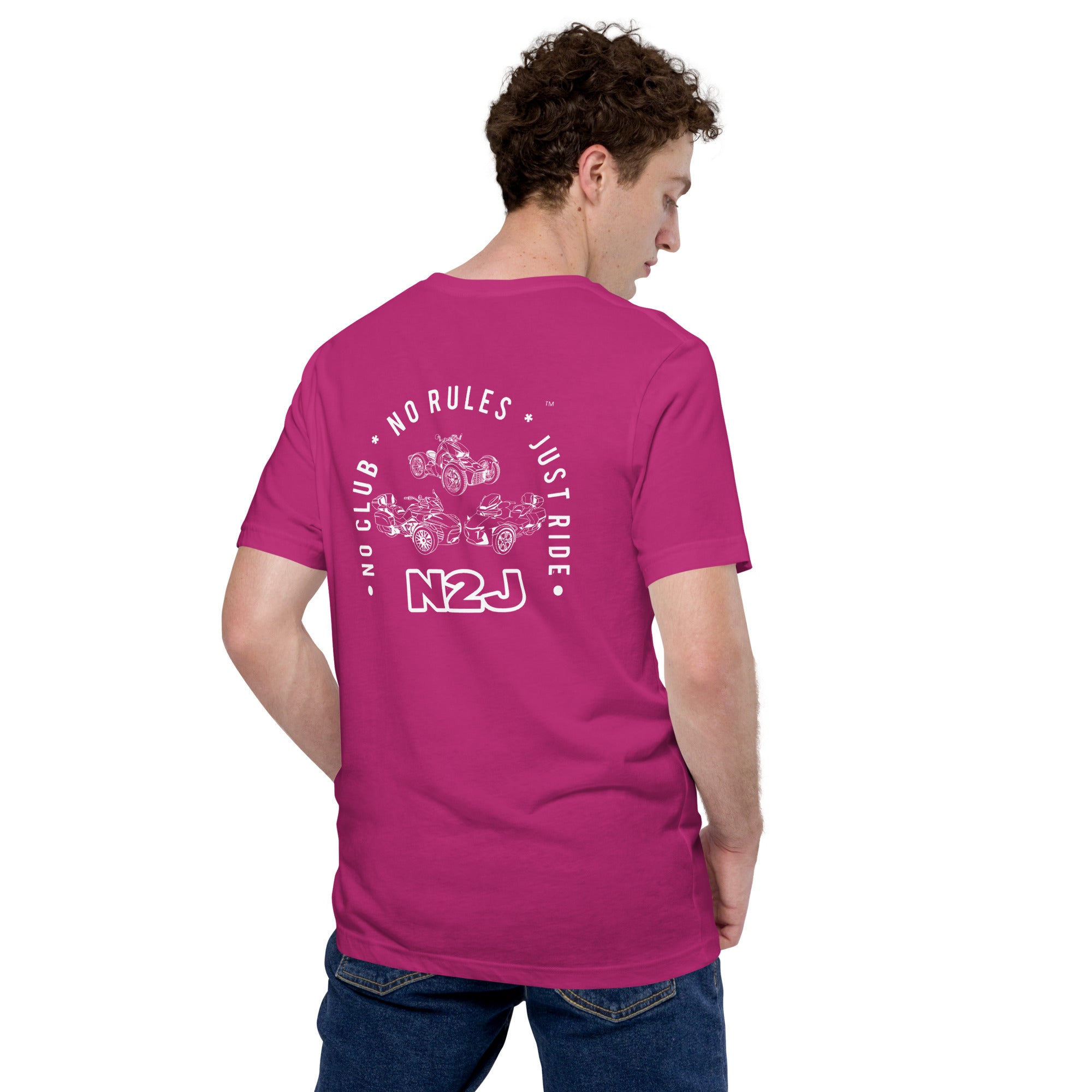 N2J 3 Wheels Newer Unisex T-shirt