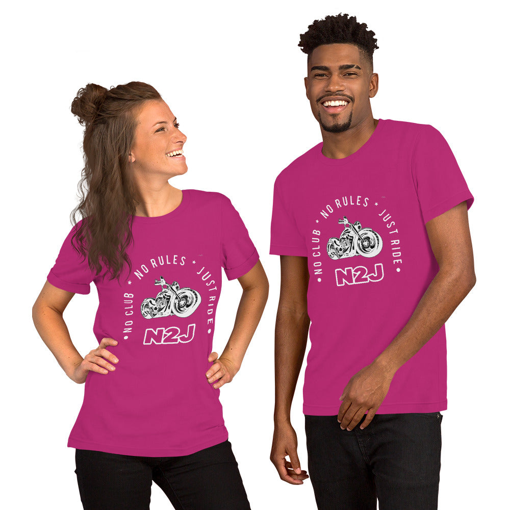 N2J 2 Wheels Unisex T-shirt