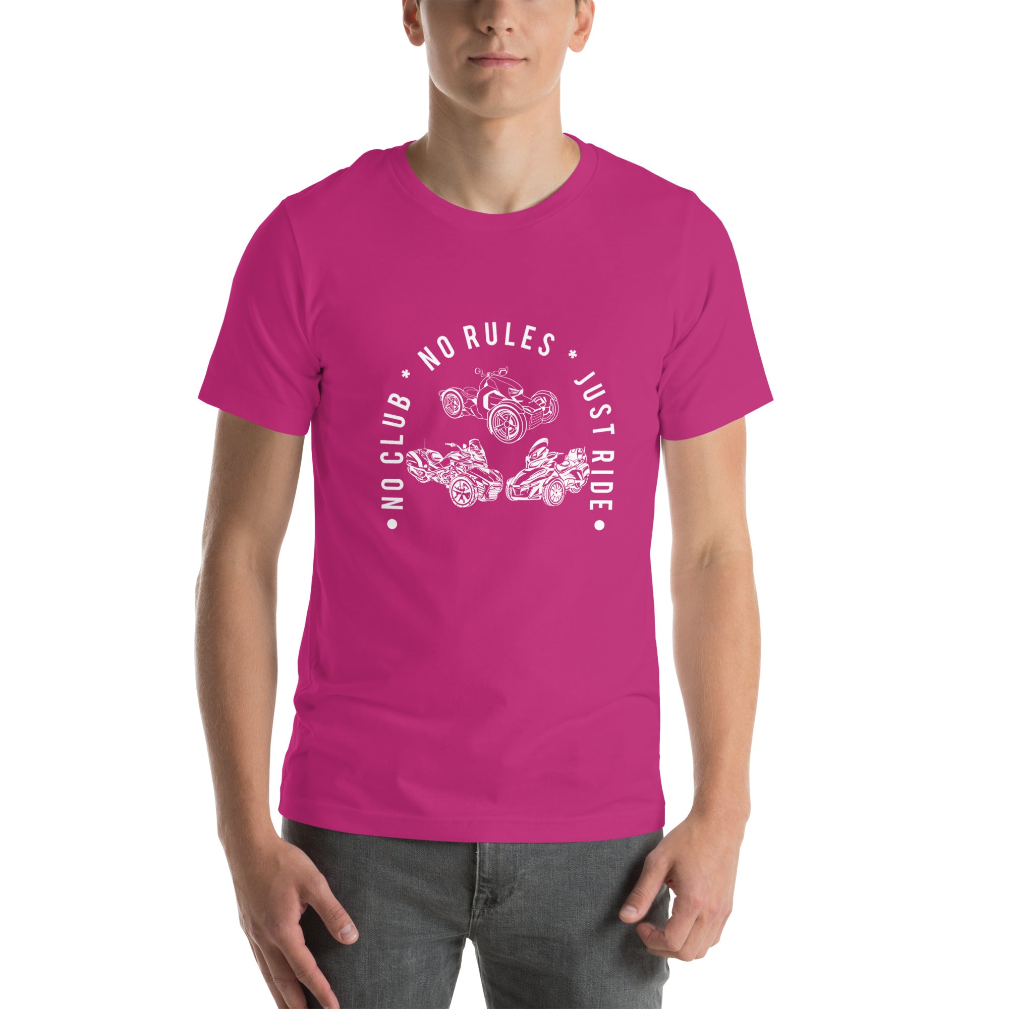 N2J 3 Bikes No Logo Unisex T-shirt