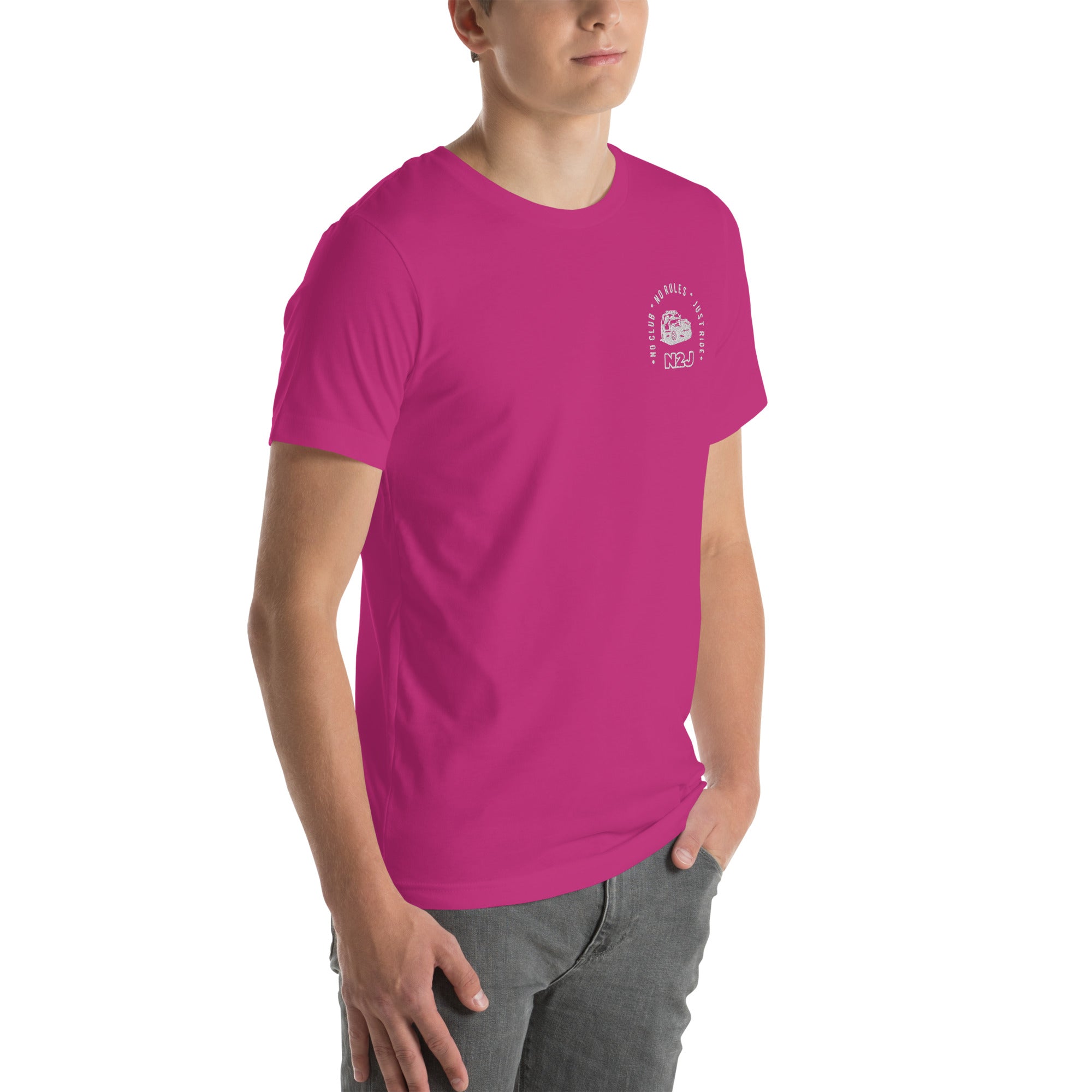 N2J Jeep Embroidery Unisex T-shirt