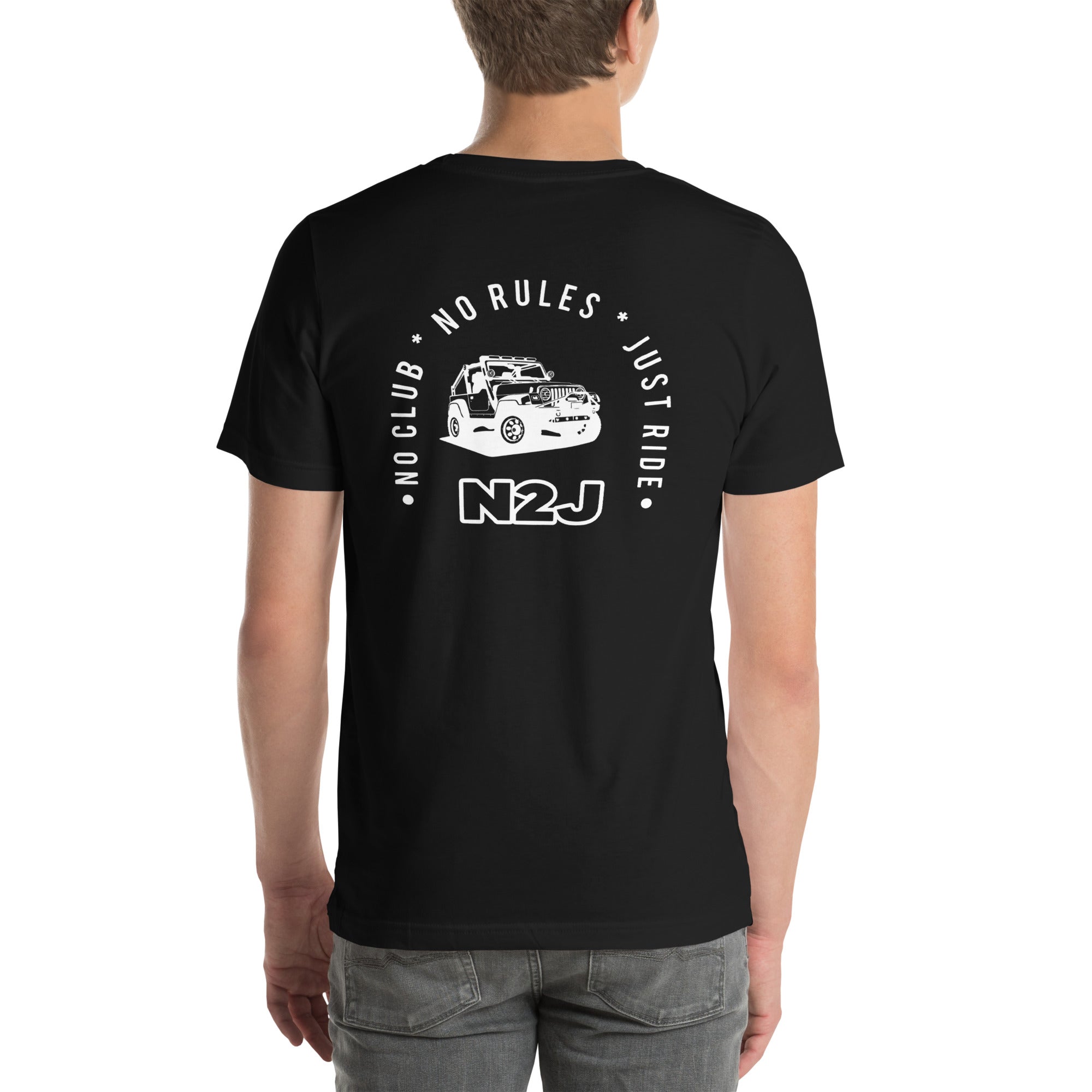 N2J Jeep Embroidery Unisex T-shirt