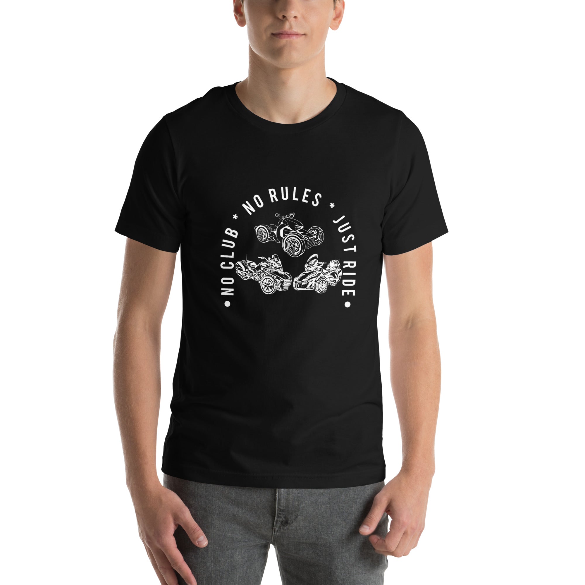 N2J 3 Bikes No Logo Unisex T-shirt