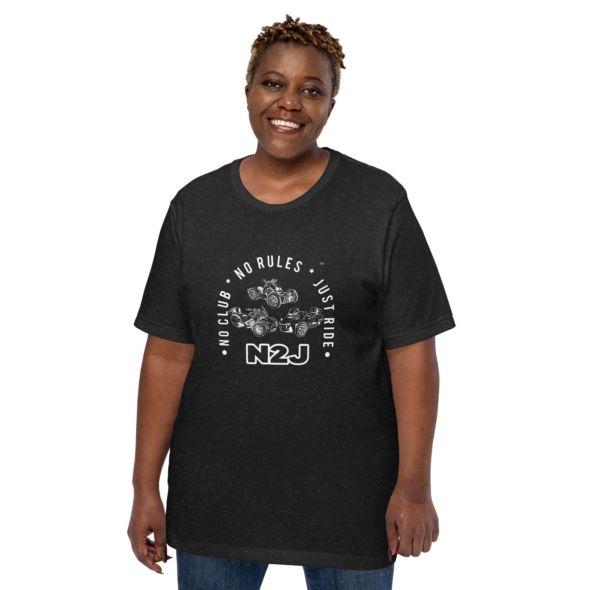 N2J 3 Wheels Newer Unisex T-shirt