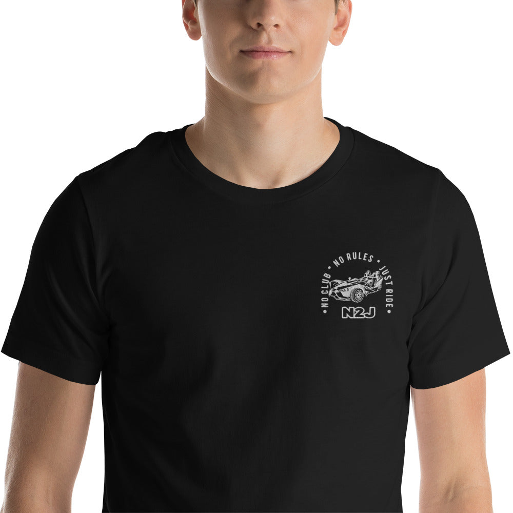 N2J Slingshot 2 Embroidery Unisex T-shirt