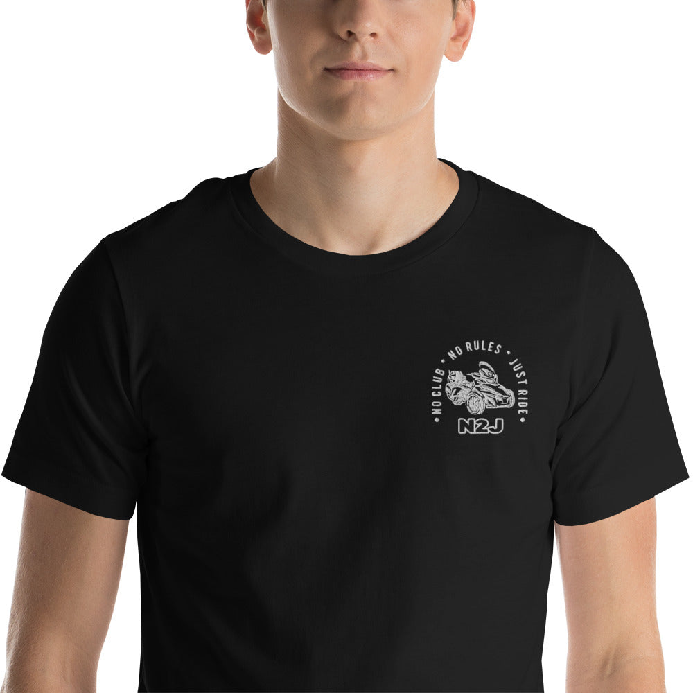 N2J Main RTL Embroidery Unisex T-shirt