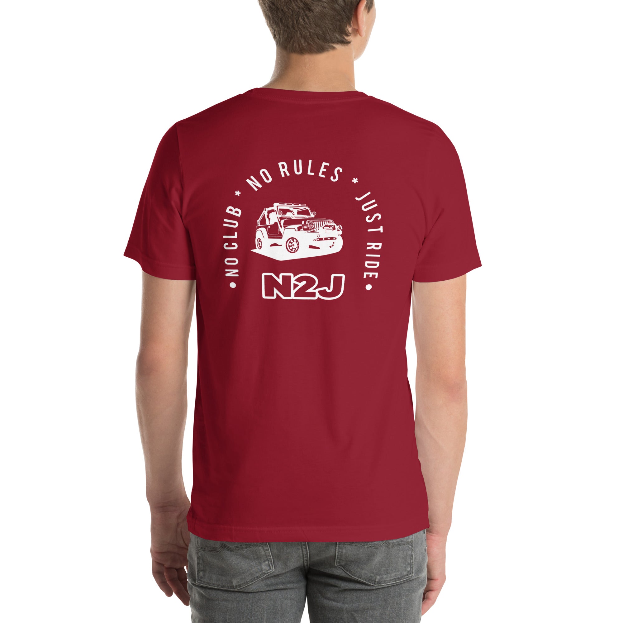 N2J Jeep Embroidery Unisex T-shirt