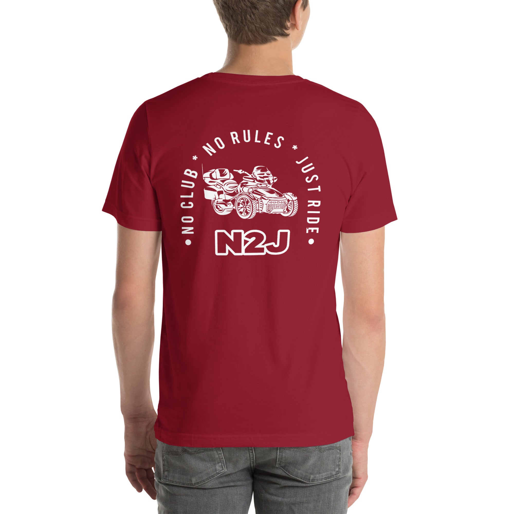 N2j F3B  Unisex  Embroidery T-shirt