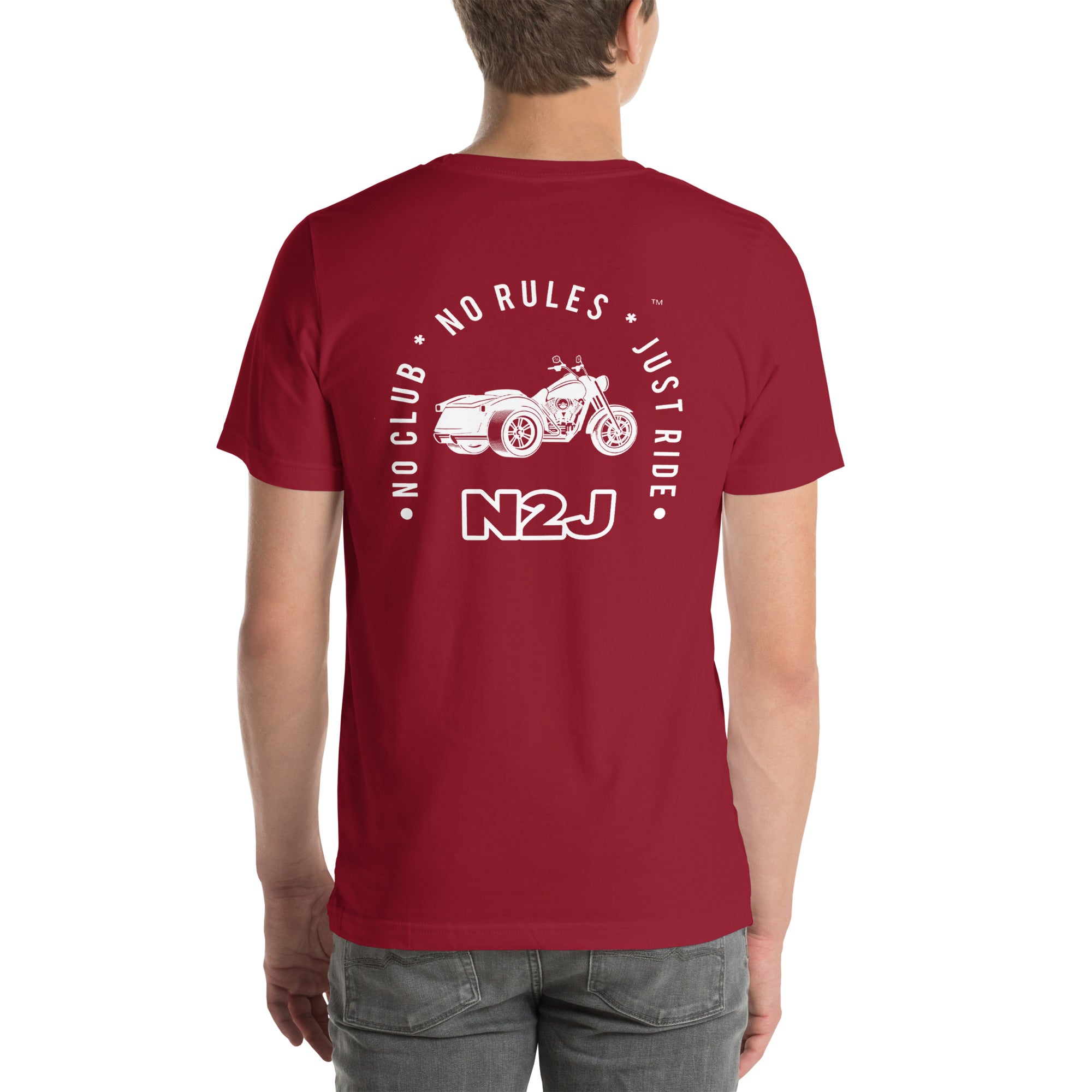 N2J Trike Embroidery Unisex T-shirt