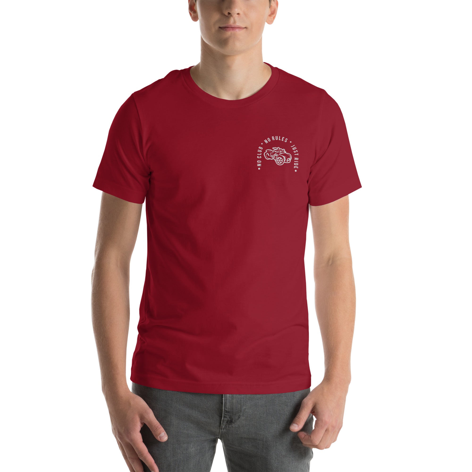 N2J No Logo Embroidery Unisex T-shirt