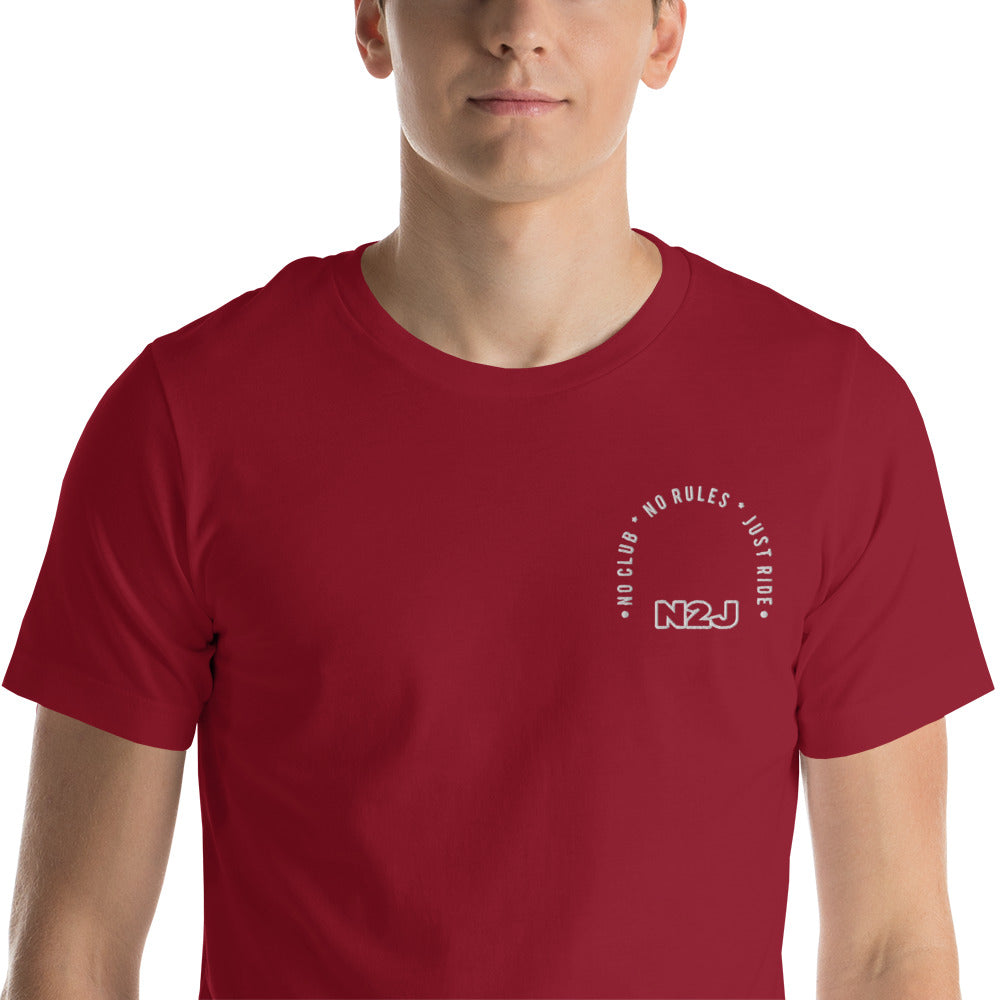 N2J Main 3 Embroidery Unisex T-shirt