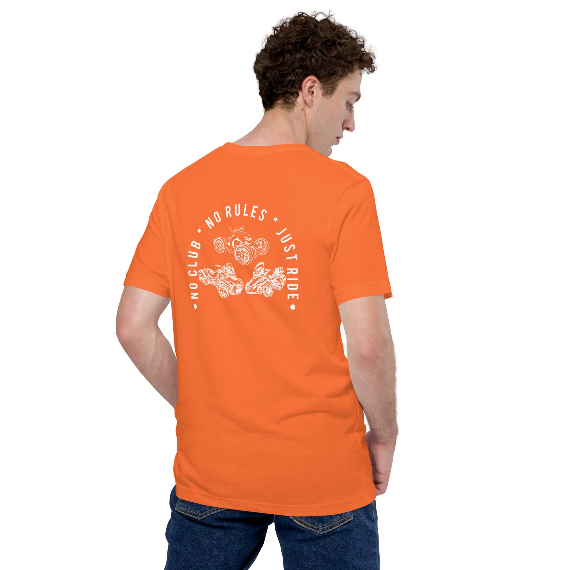 N2J 3 Bikes No Logo Unisex T-shirt