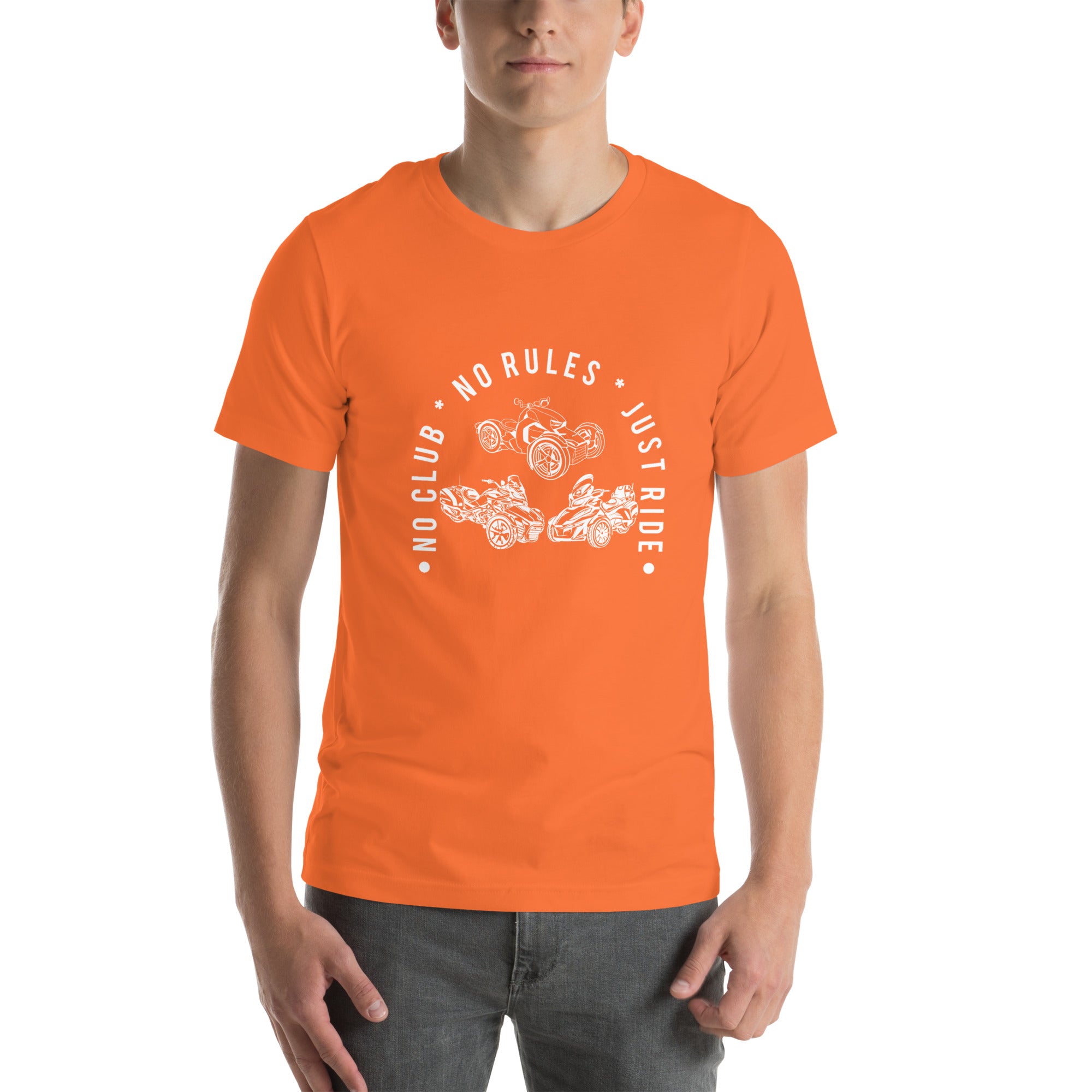 N2J 3 Bikes No Logo Unisex T-shirt