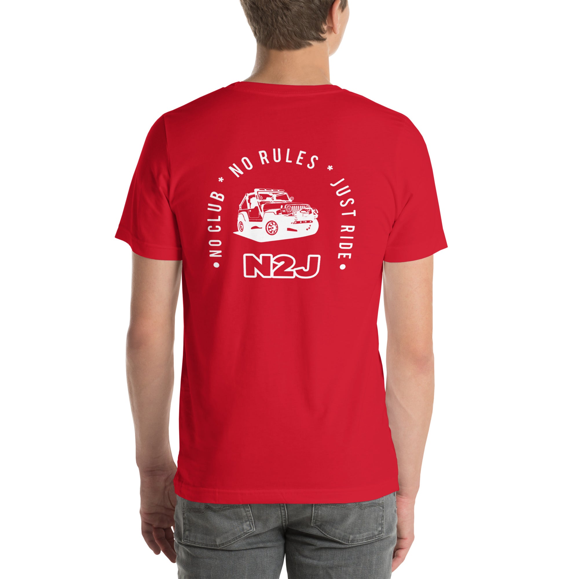 N2J Jeep Embroidery Unisex T-shirt