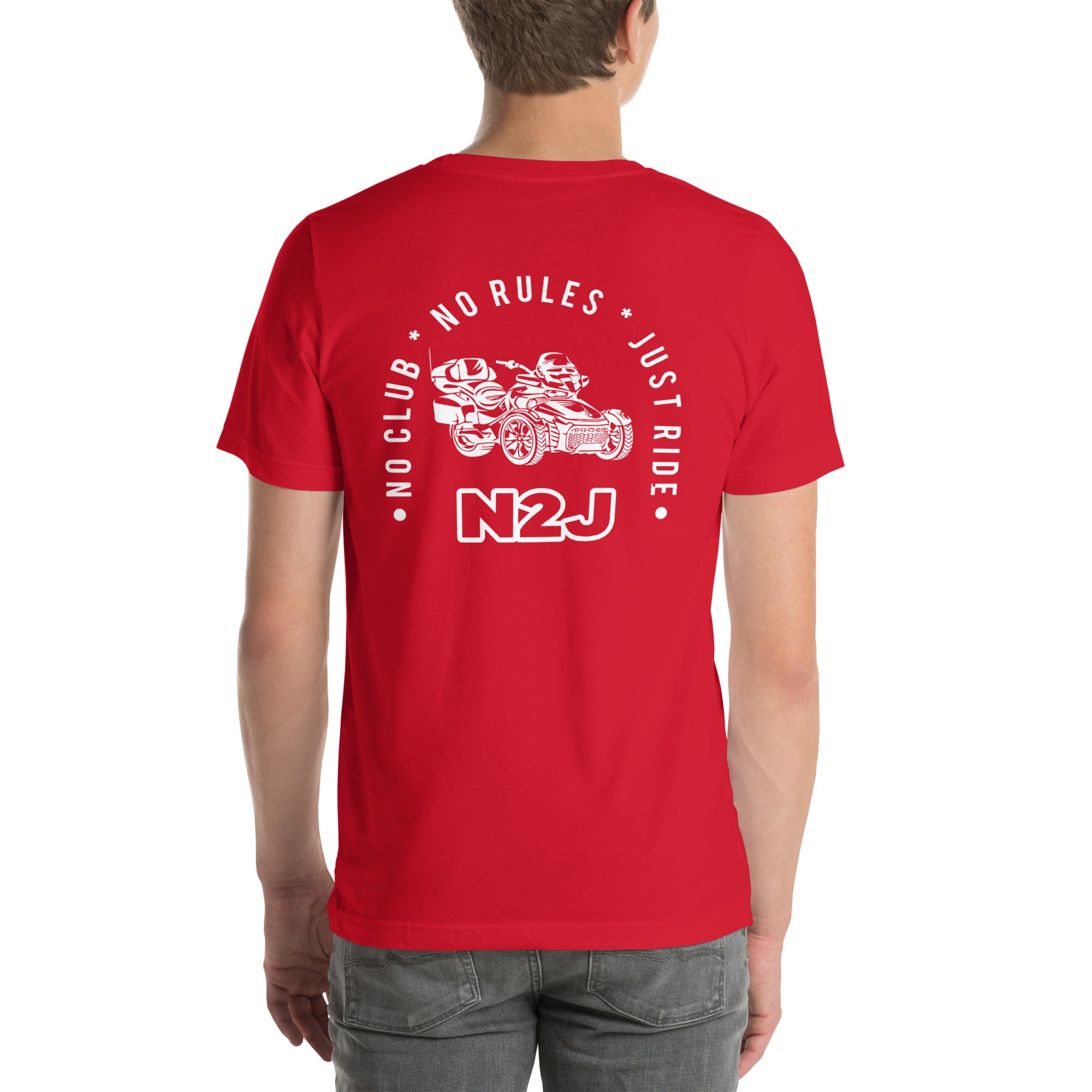 N2j F3B  Unisex  Embroidery T-shirt