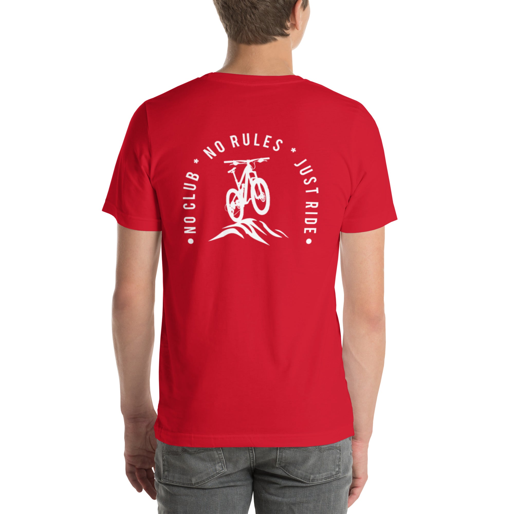 N2J Bicycle No Logo Embroidery Unisex T-shirt