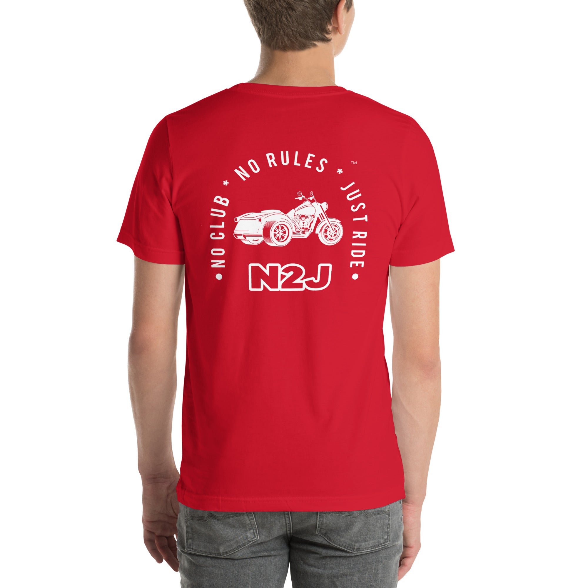 N2J Trike Embroidery Unisex T-shirt