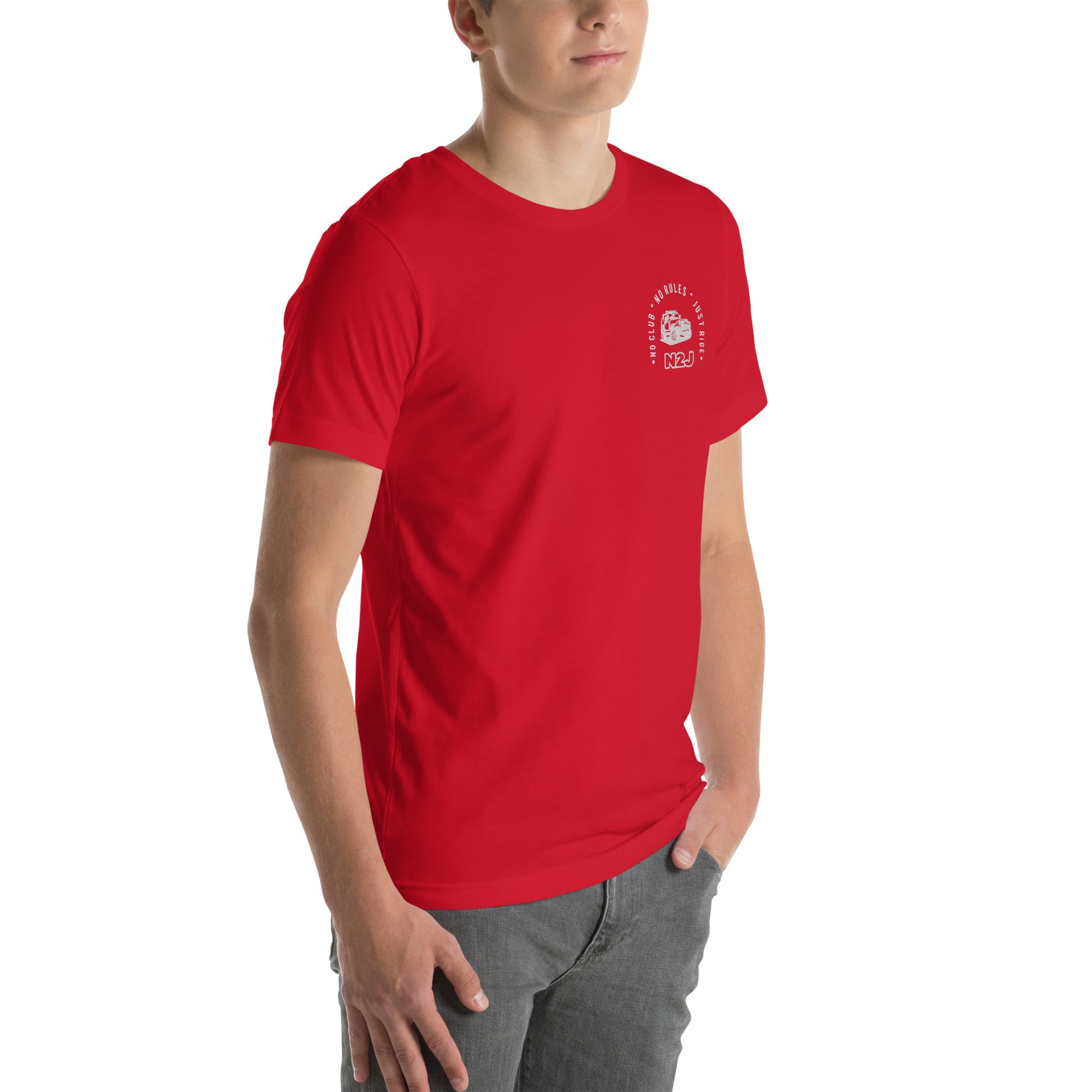 N2J Jeep Embroidery Unisex T-shirt