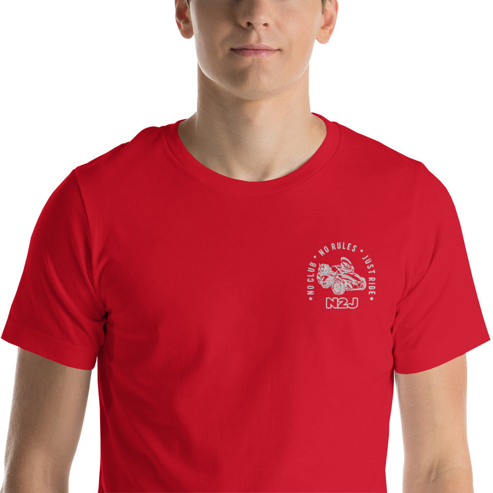 N2J Main RTL Embroidery Unisex T-shirt