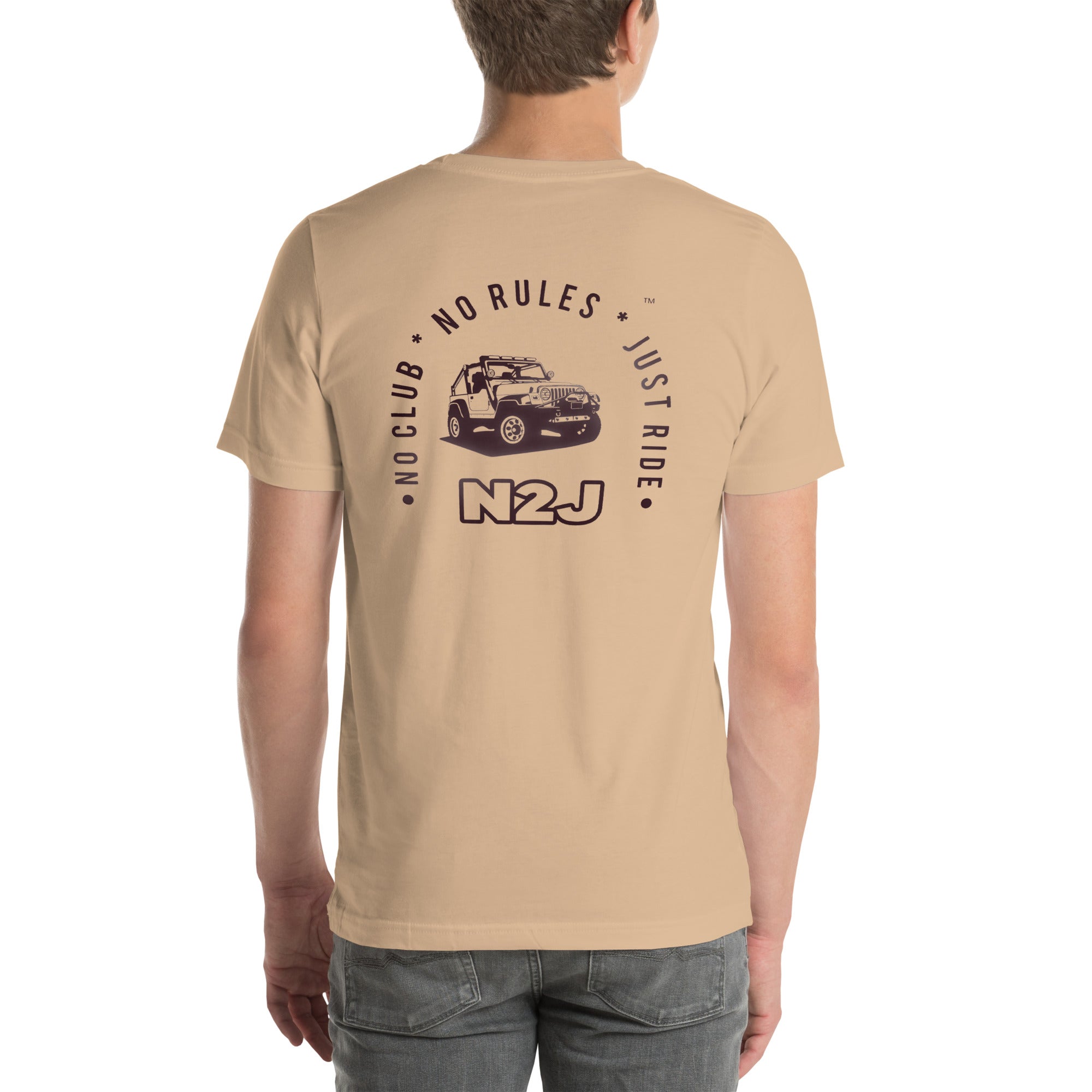 N2J Jeep Embroidery Unisex T-shirt