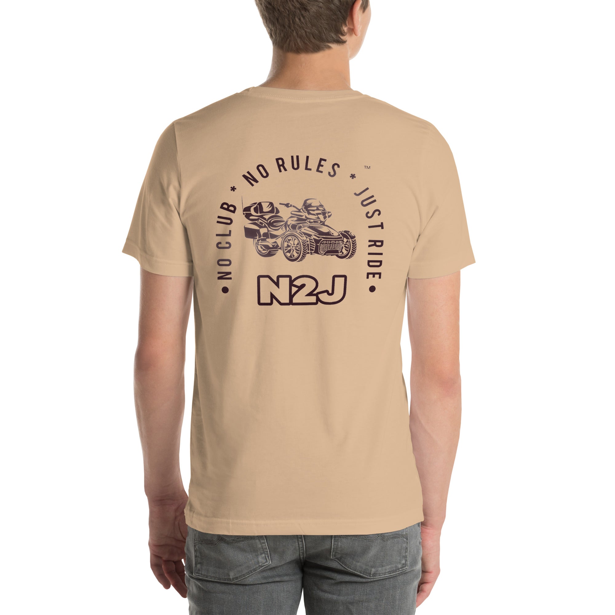 N2j F3B  Unisex  Embroidery T-shirt