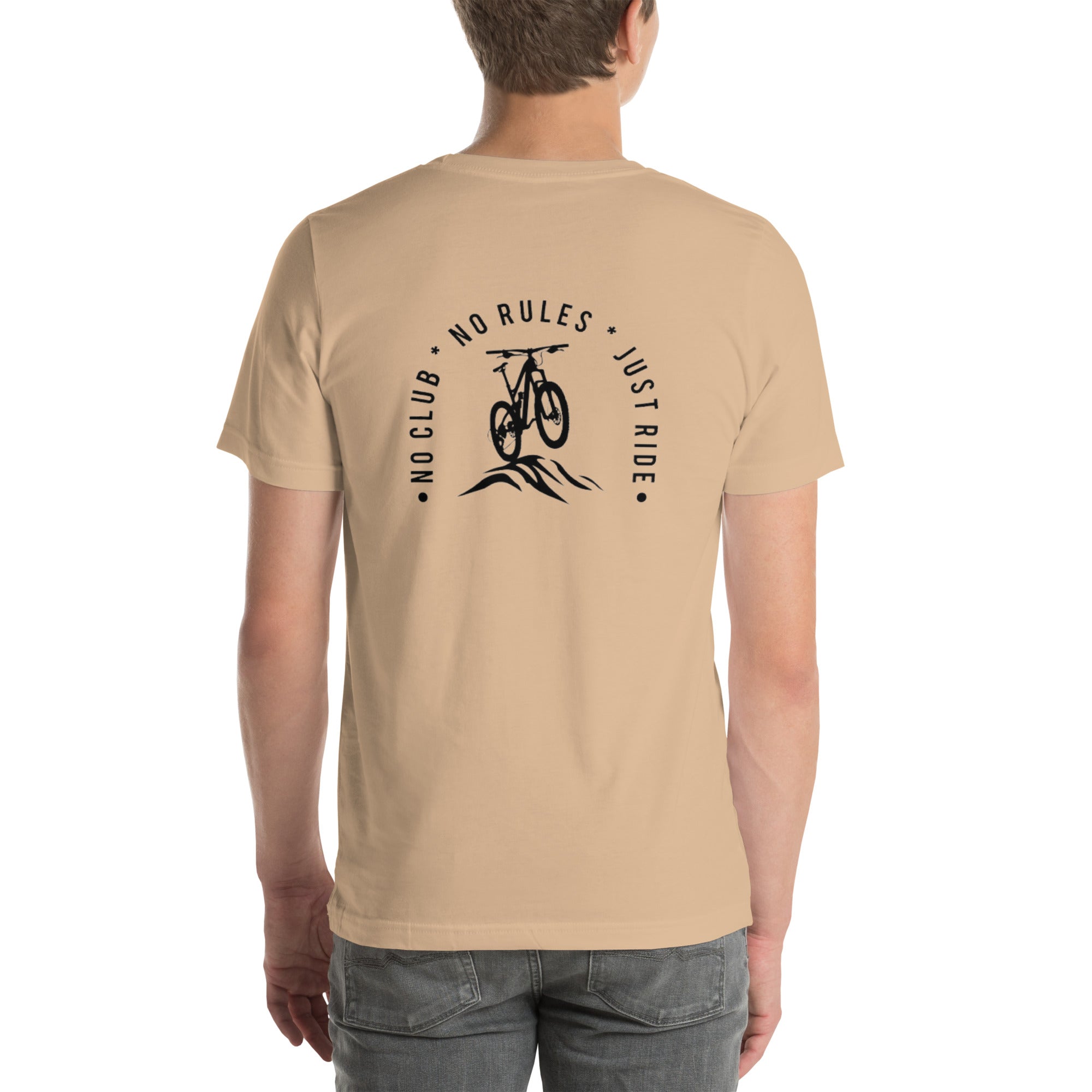 N2J Bicycle No Logo Embroidery Unisex T-shirt