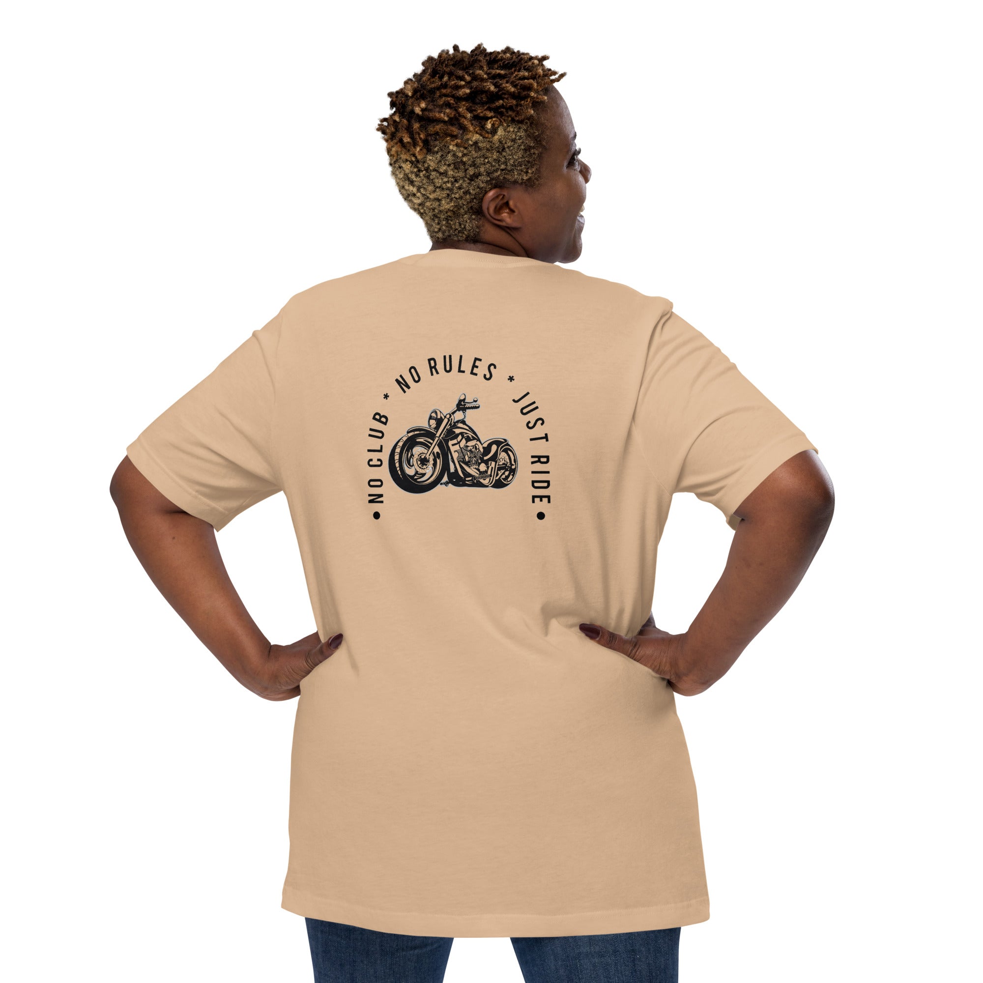 N2J 2 Wheels No Logo  Unisex T-shirt