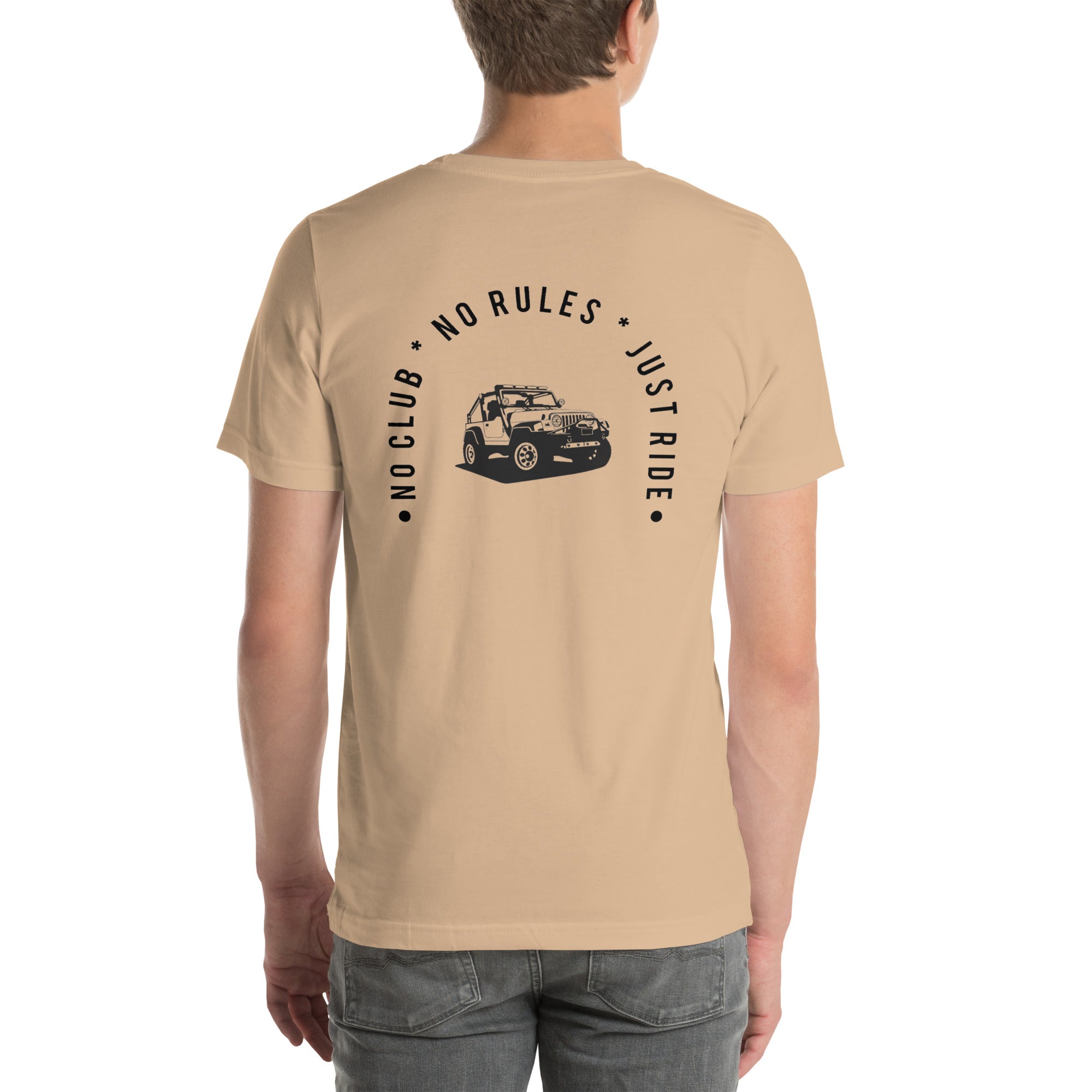 N2J Jeep No Logo Embroidery Unisex T-shirt